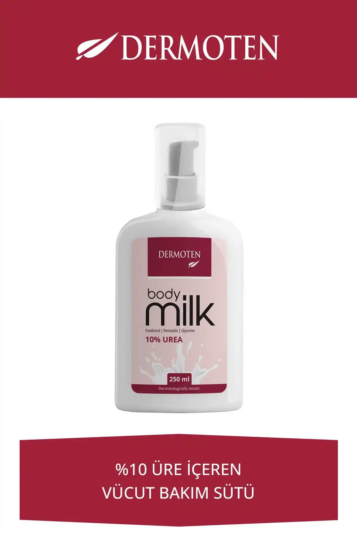 Dermoten Vücut Bakım Sütü: Yoğun Nemlendirme ve Onarım Özellikleriyle Türkiye Menşei