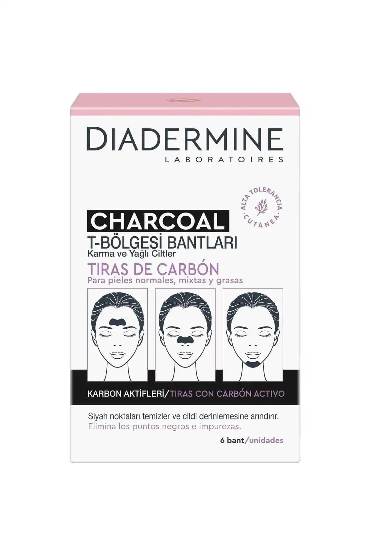 Diadermine Kömür T-bölgesi Bantları Siyah Noktalarla Mücadelede Etkili ve Pratik Çözüm