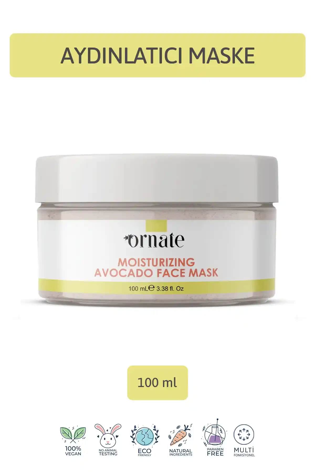 Doğal ve Etkili Siyah Nokta, Sivilce ve Gözenek Sıkılaştırıcı Avokado Yüz Maskesi