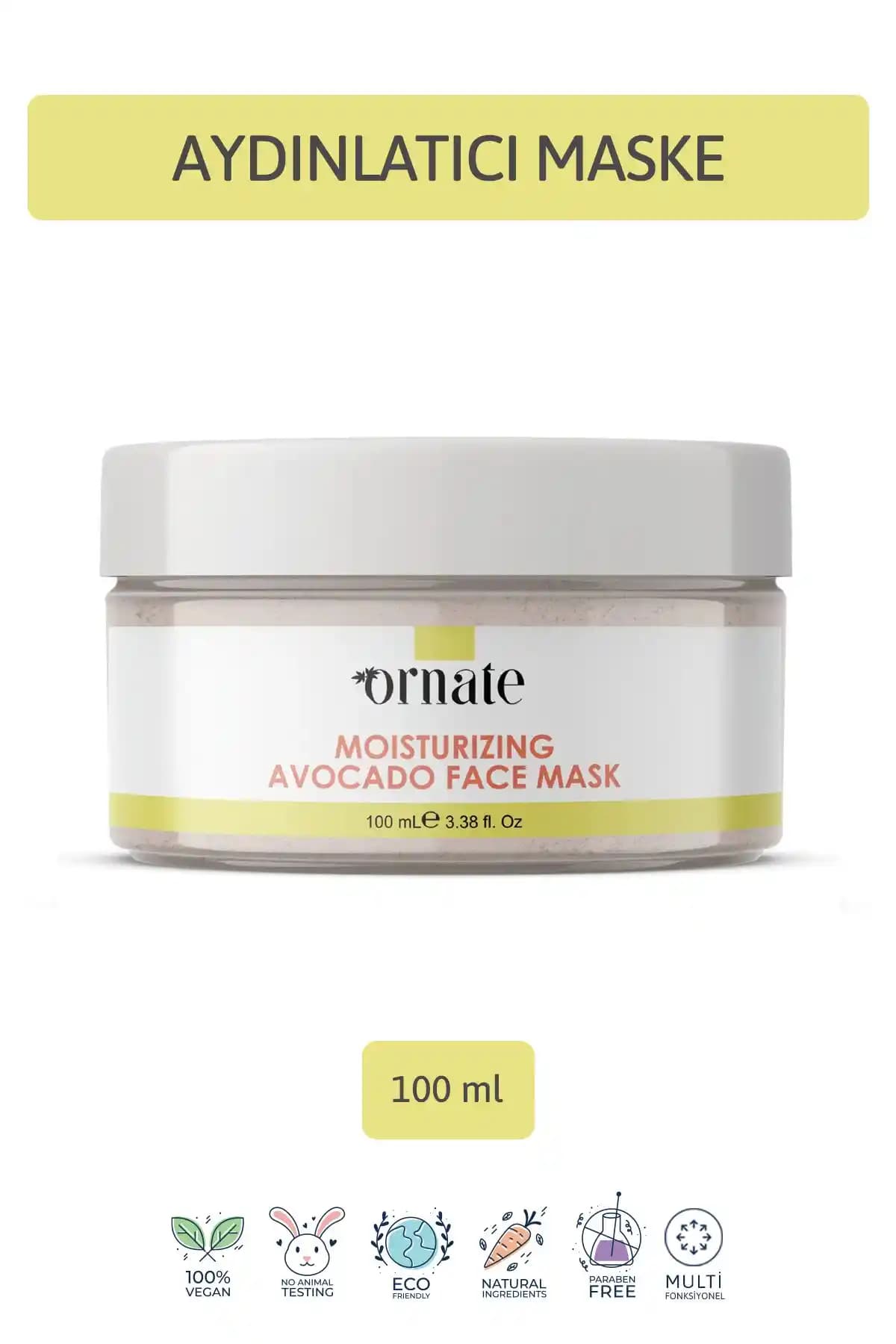 Doğal ve Etkili Siyah Nokta, Sivilce ve Gözenek Sıkılaştırıcı Avokado Yüz Maskesi