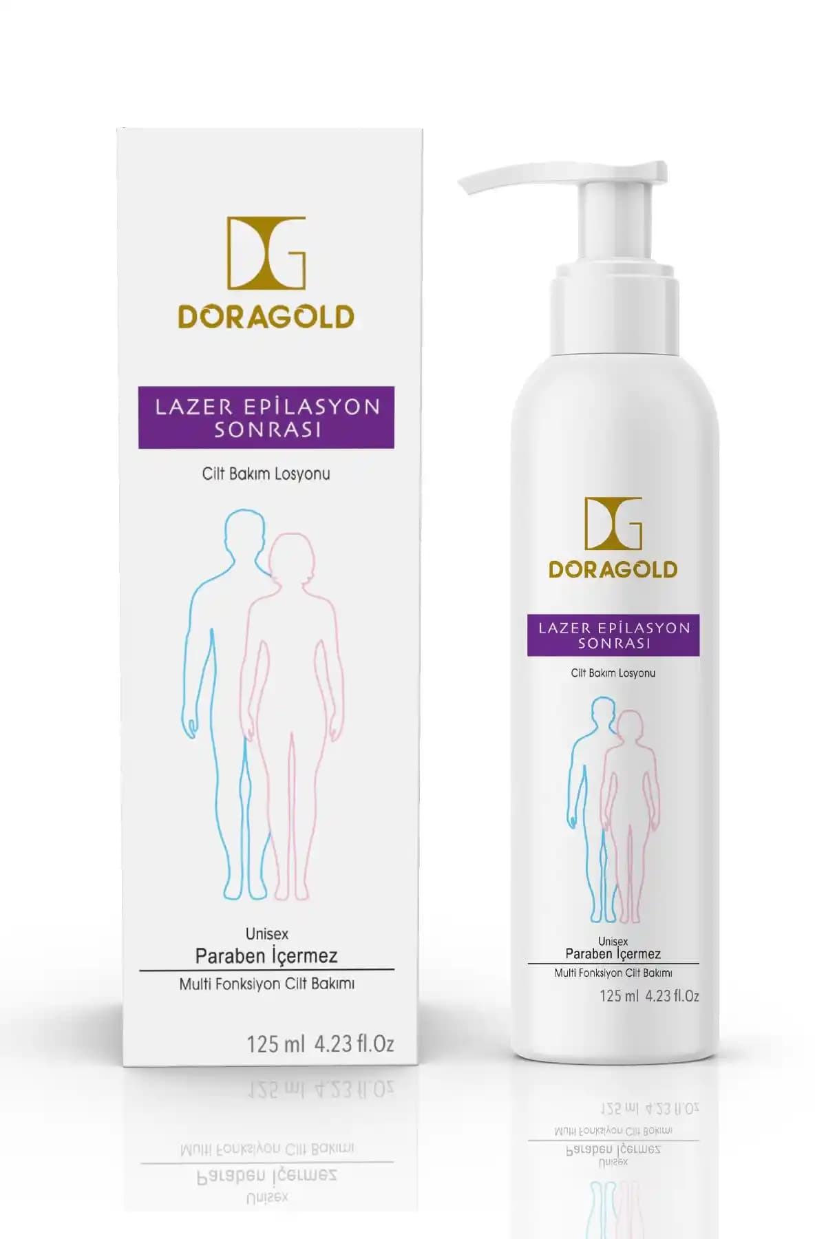 Doragold Lazer Epilasyon ve Ağda Sonrası Nemlendirici ve Rahatlatıcı Losyon 125ml