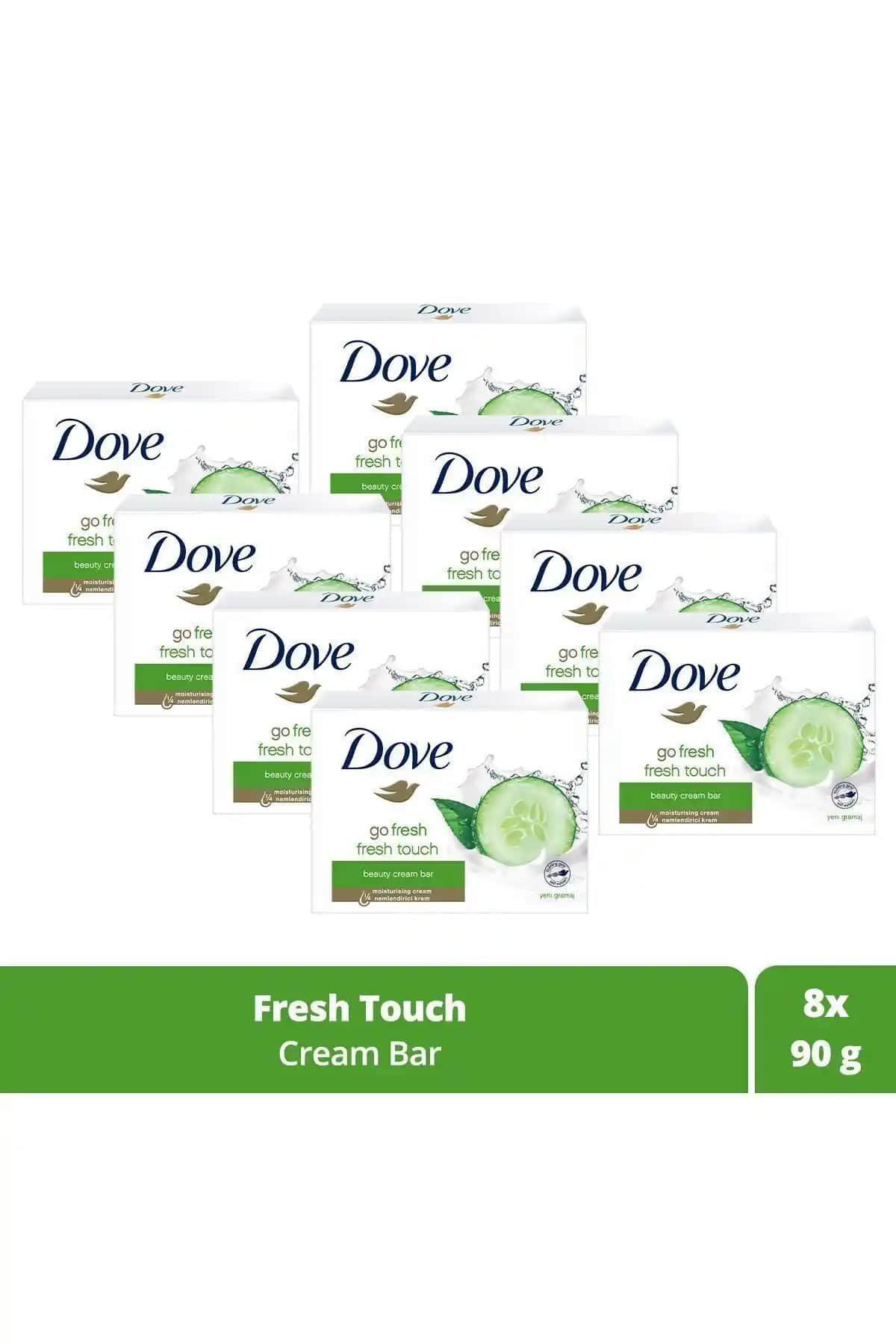 Dove Fresh Touch Güzellik Sabunu: Nemlendirici ve Ferahlatıcı Katı Sabun