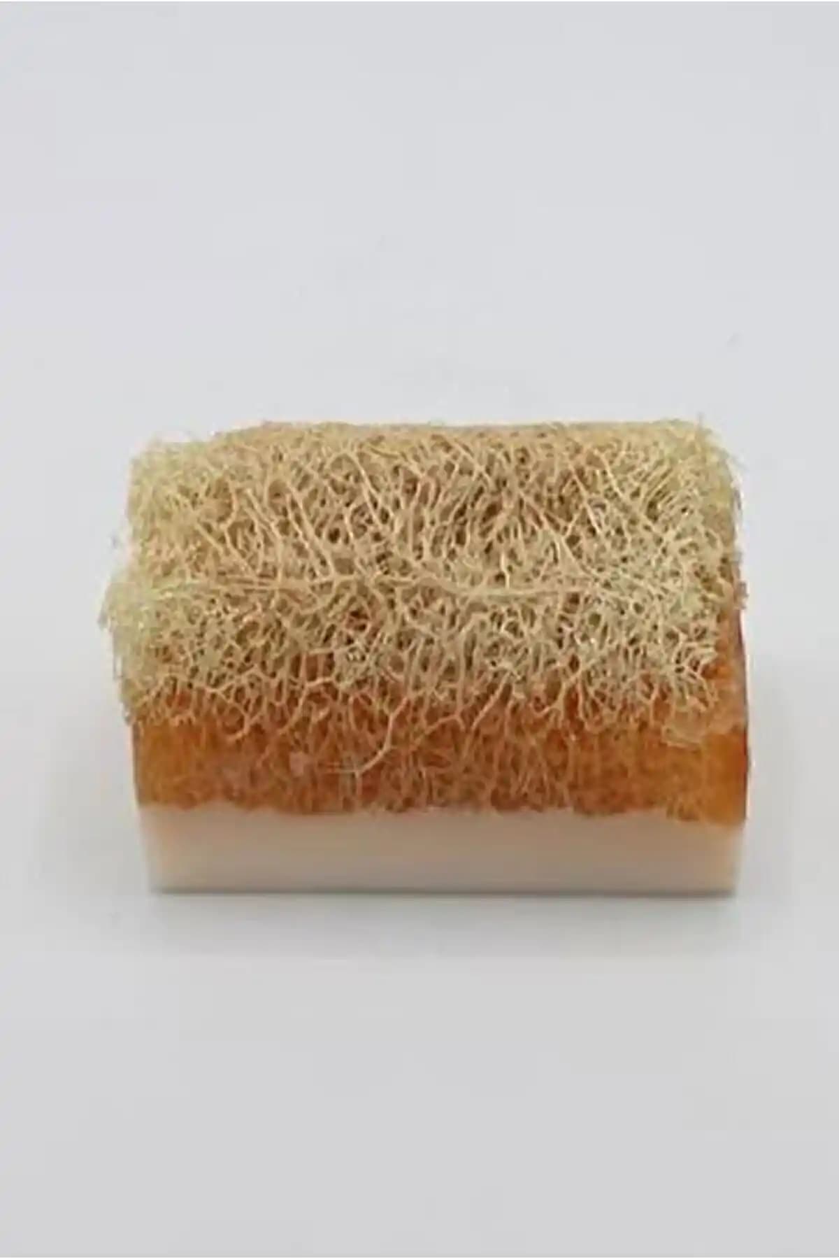 Ece Ronay Doğal Kabak Lifli Eşek Sütlü Ballı Sabun Cilt Sağlığı ve Güzelliği Destekler