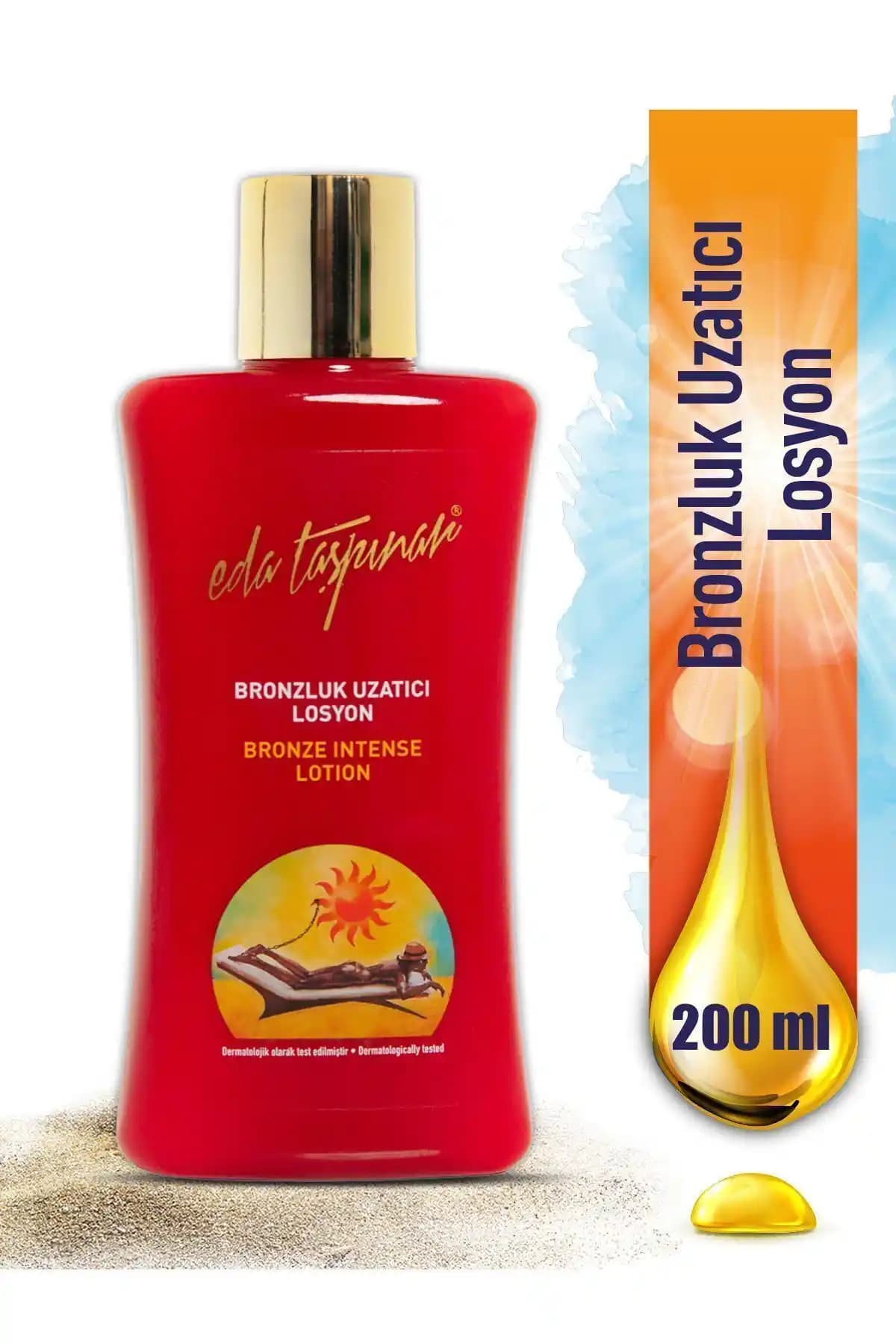 Eda Taşpınar Bronzer Koruyucu Losyon SPF 20-40 Doğal İçeriklerle Güneş ve Bronzluk Koruması