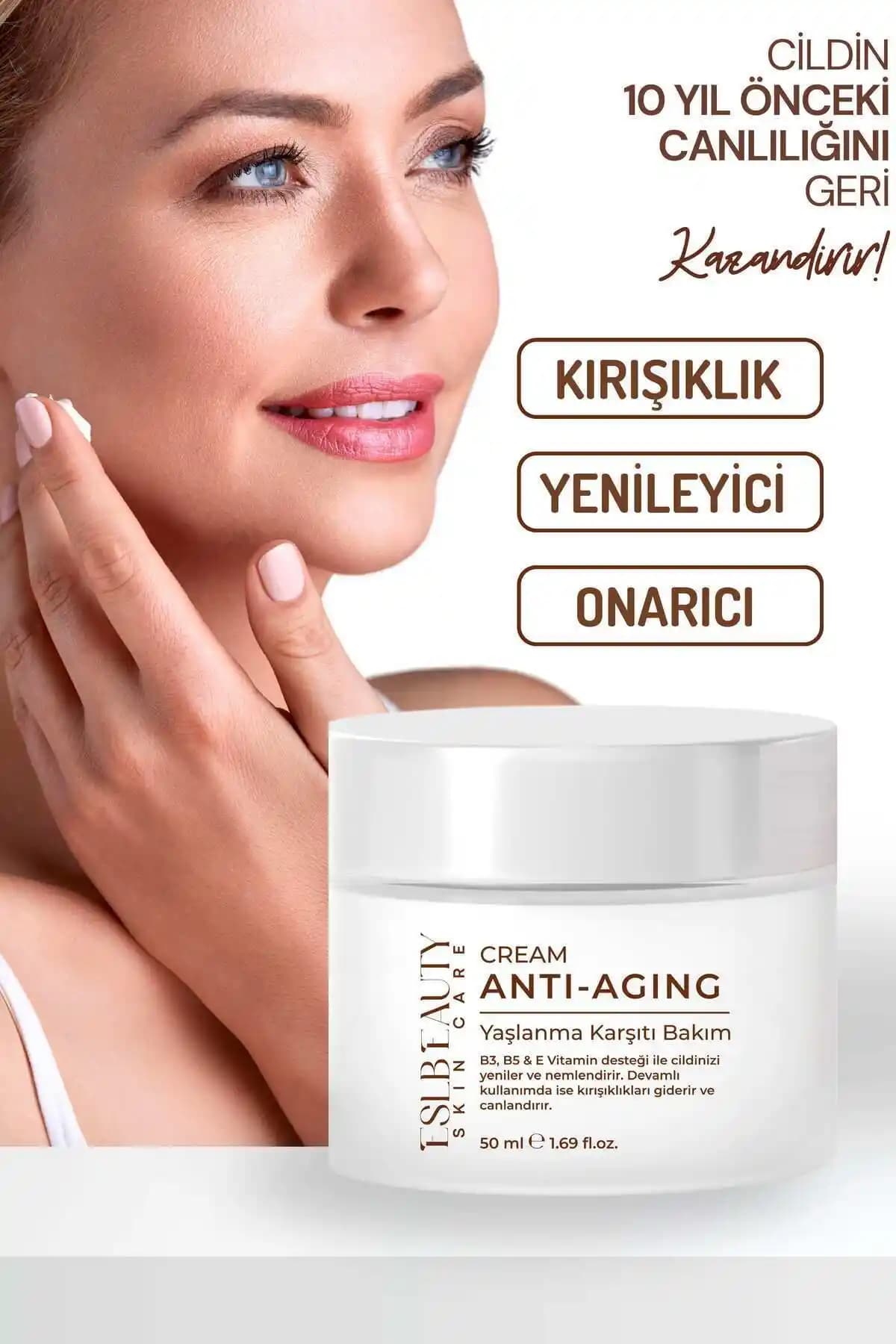 Eslbeauty Anti-Aging Gençleştirici Krem: Cilt Yenileme ve Güneş Koruma Özellikleri
