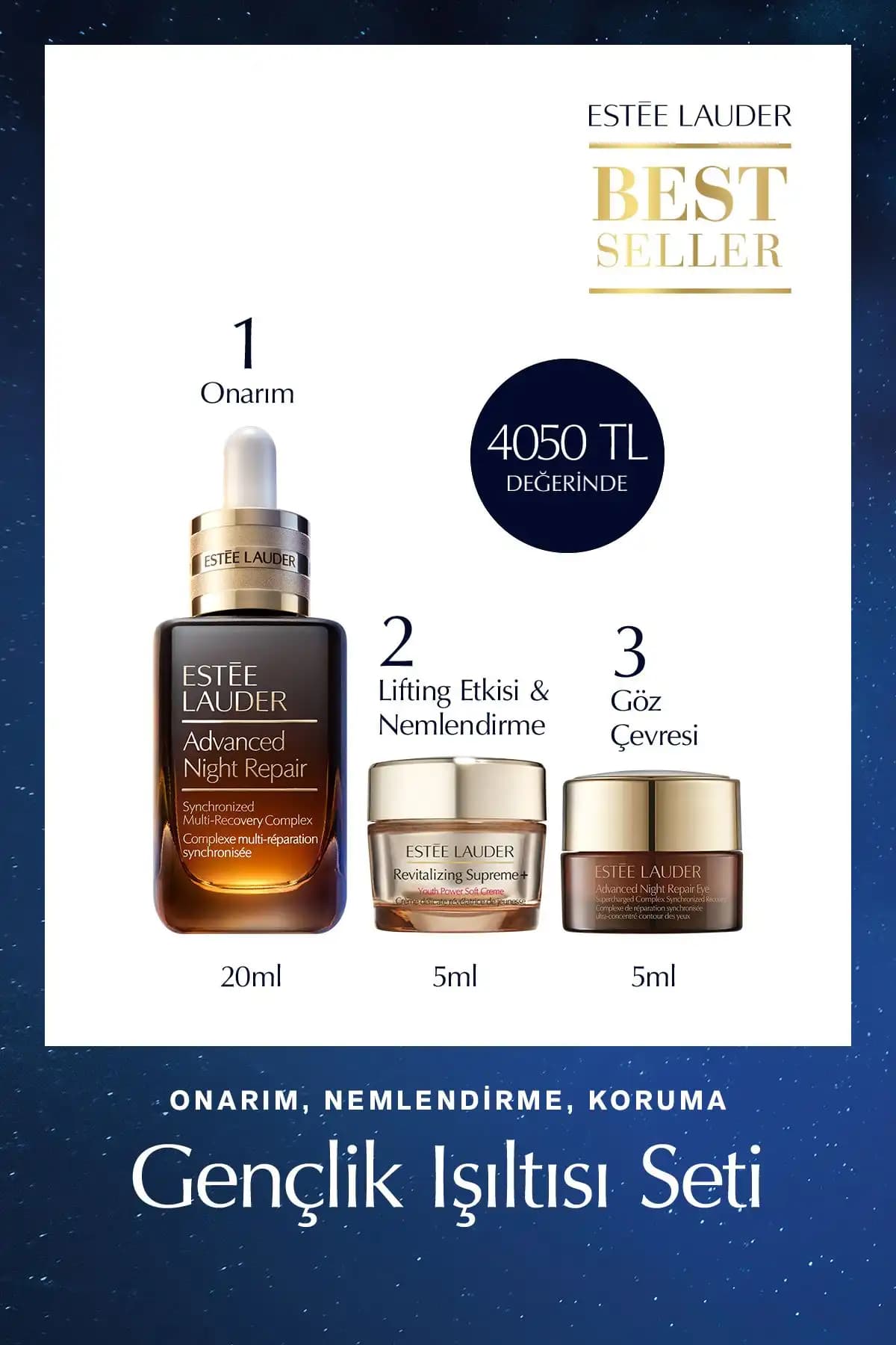 Estée Lauder Cilt Bakım Seti: Yaşlanma Karşıtı ve Nemlendirici Ürünlerle Güzellik