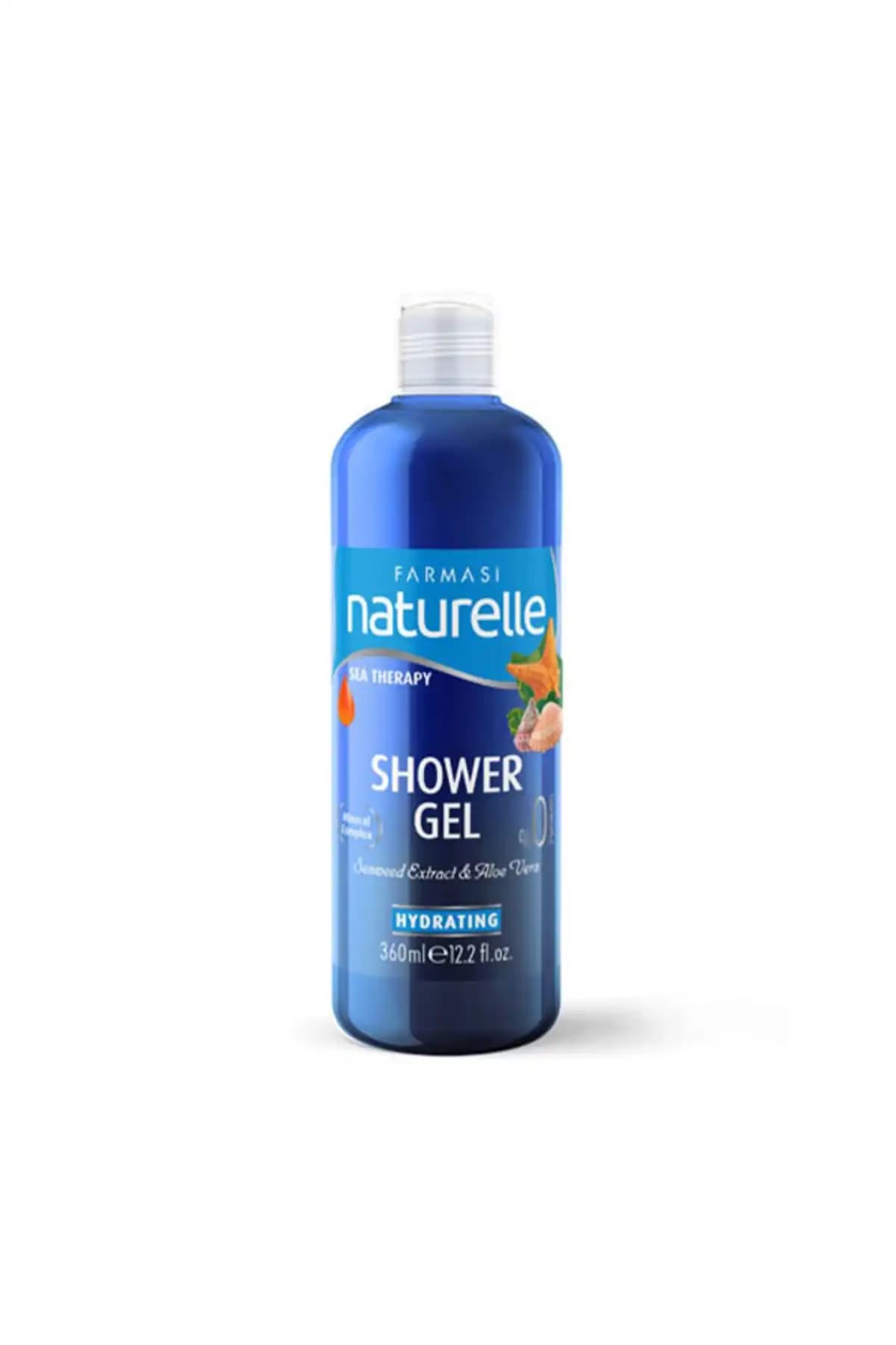 Farmasi Naturelle Sea Therapy Yosun ve Aloe Vera Nemlendirici Duş Jeli 360 ml