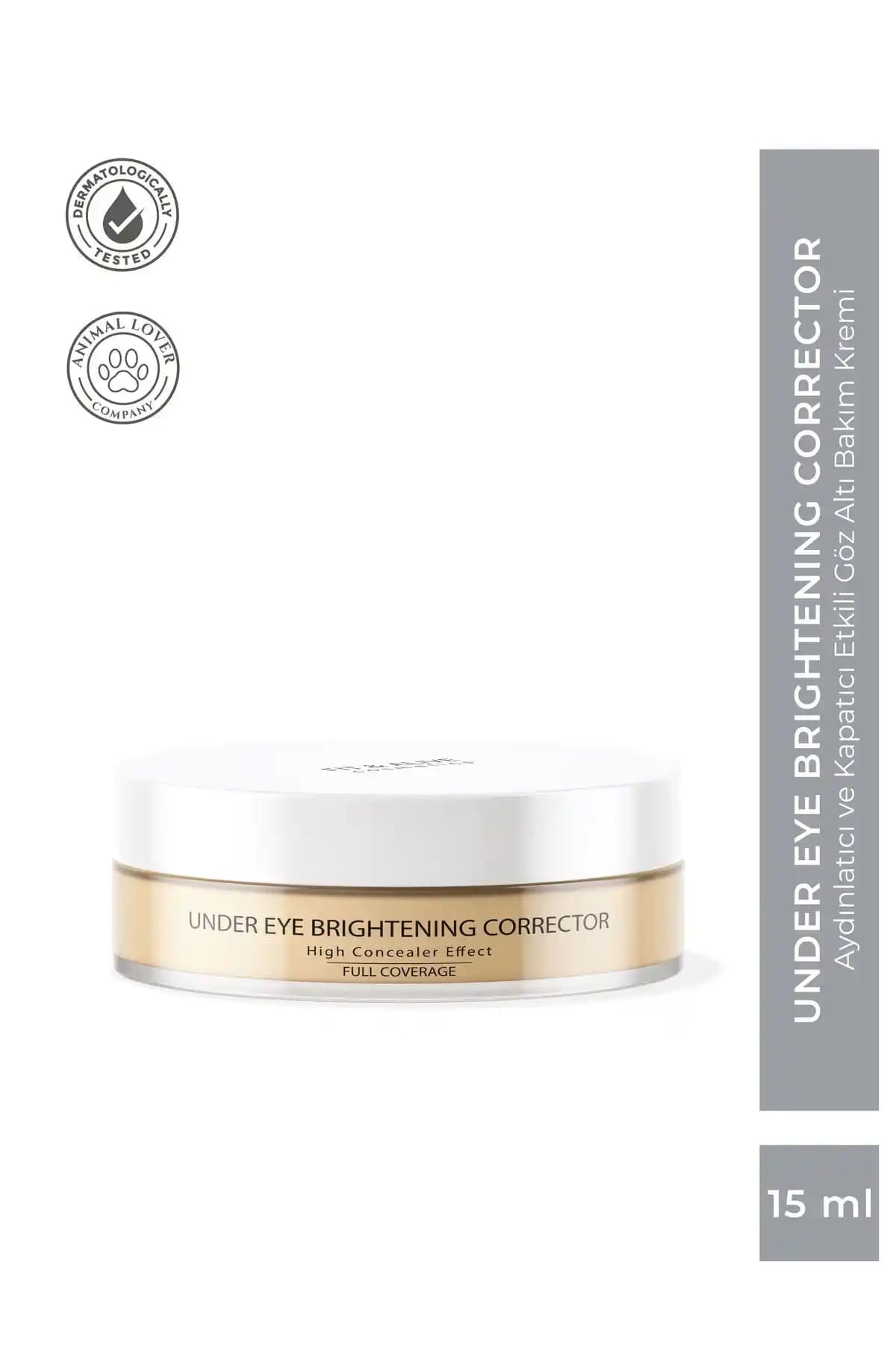 Fit & Alive Fitalive Aydınlatıcı Göz Altı Bakım Kremi 01 - Yüksek Kapatıcılık ve Doğal Aydınlatıcı Özellikler