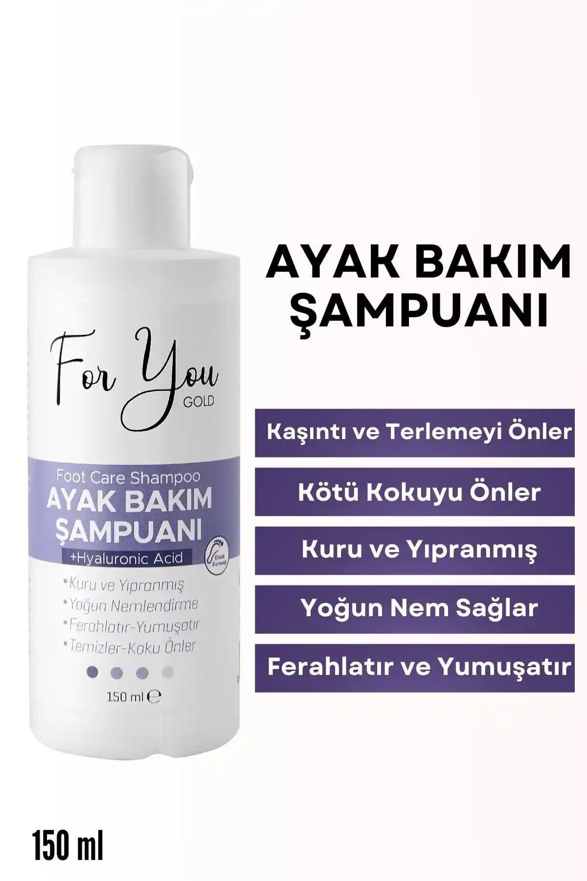 For You Gold Ayak El ve Tırnak Bakım Şampuanı: Güvenli ve Etkili Günlük Kullanım Ürünü