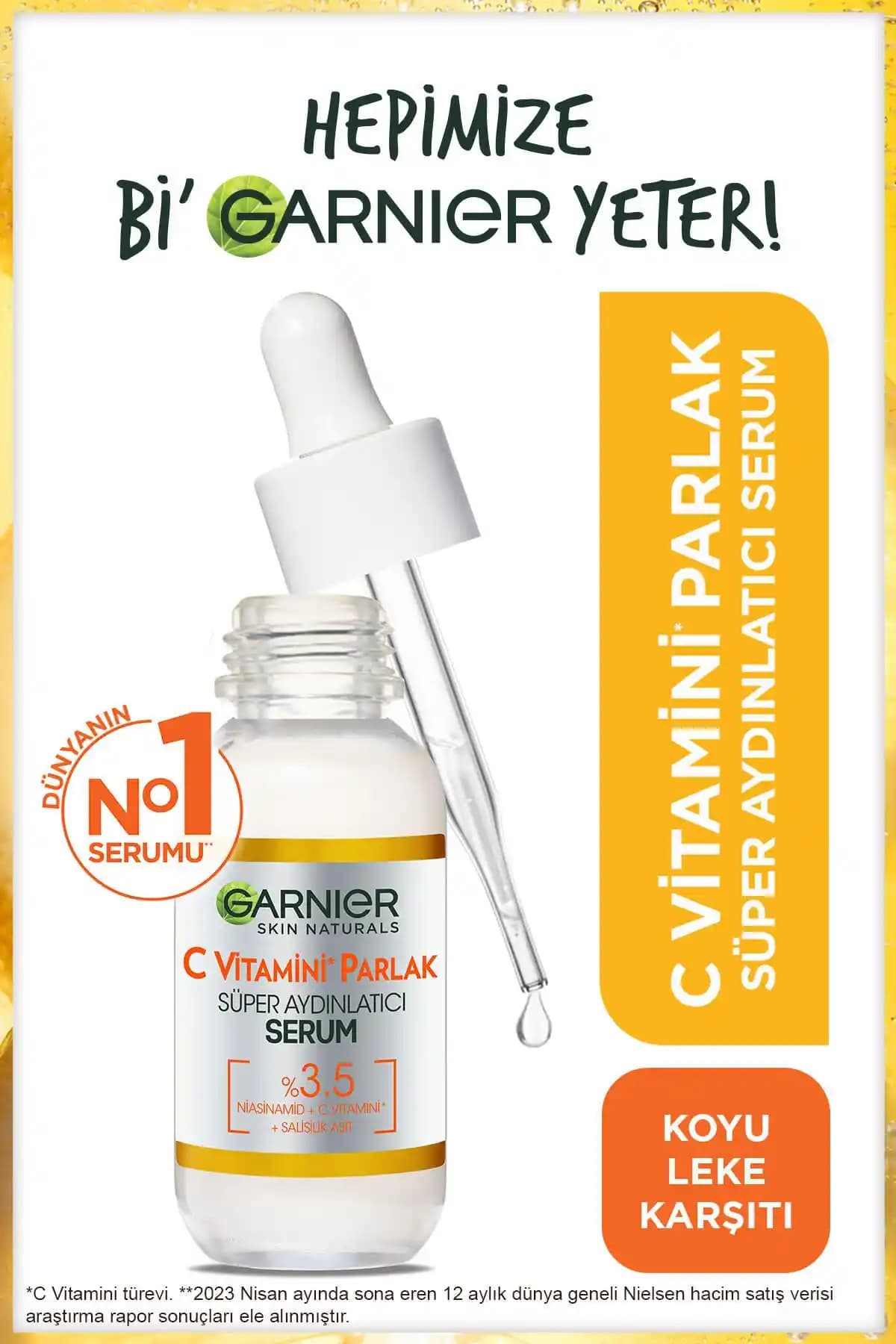 Garnier C Vitamini Parlak Süper Aydınlatıcı Serum: Cilt Yenileme ve Işıltı Artırıcı Etkiler