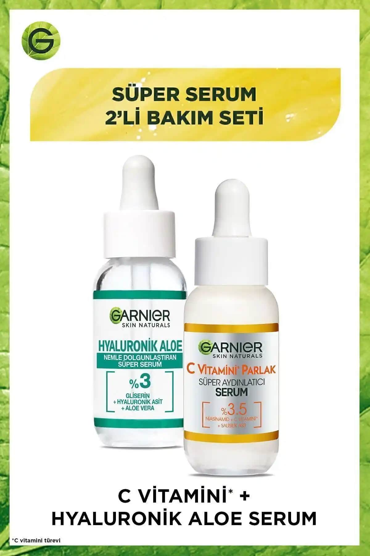 Garnier Hyaluronik Aloe ve C Vitamin Serumu: Yenilikçi ve Çok Yönlü Cilt Bakım Çözümleri
