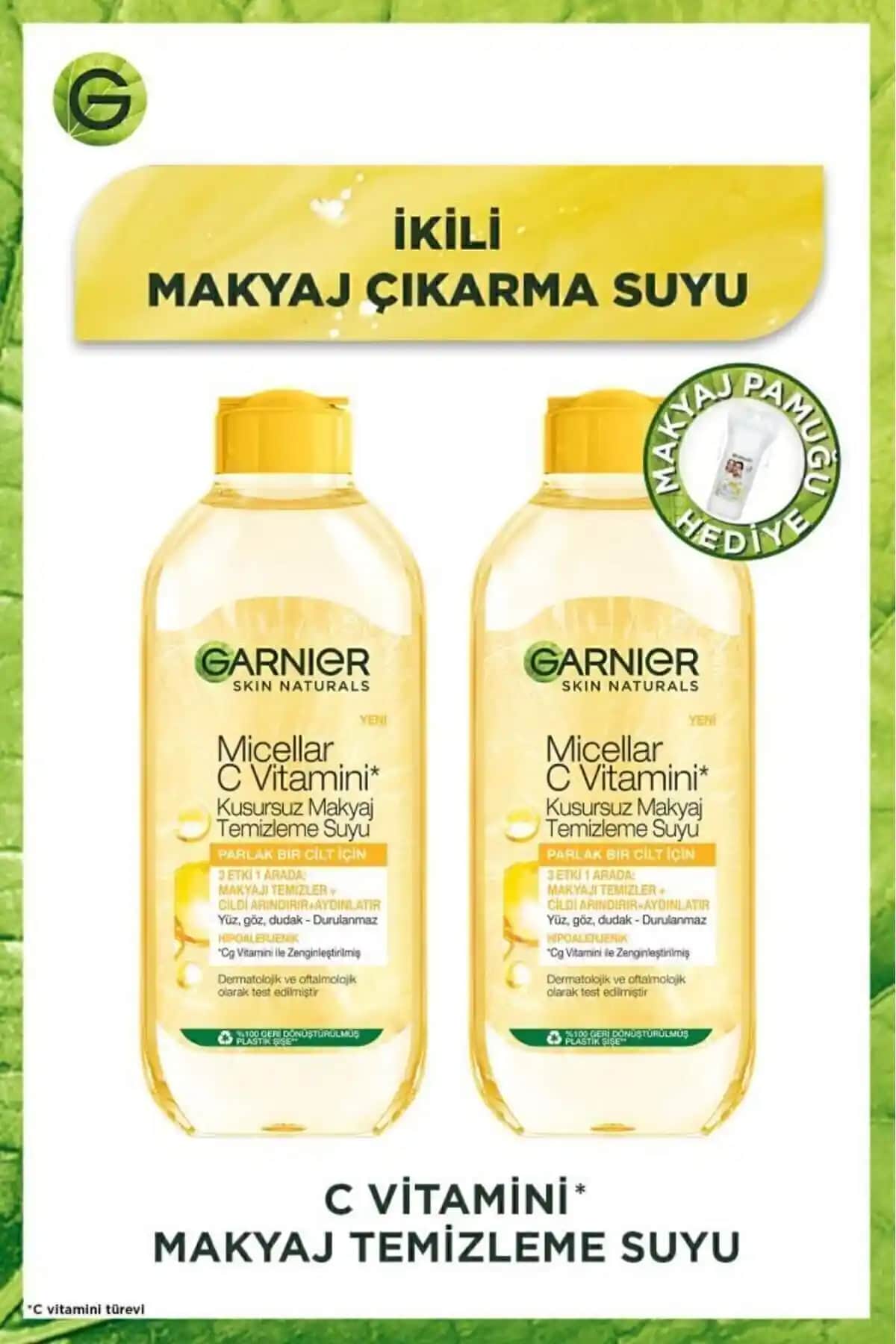 Garnier Micellar C Vitamini Kusursuz Makyaj Temizleme Suyu Özellikleri ve Kullanım Avantajları