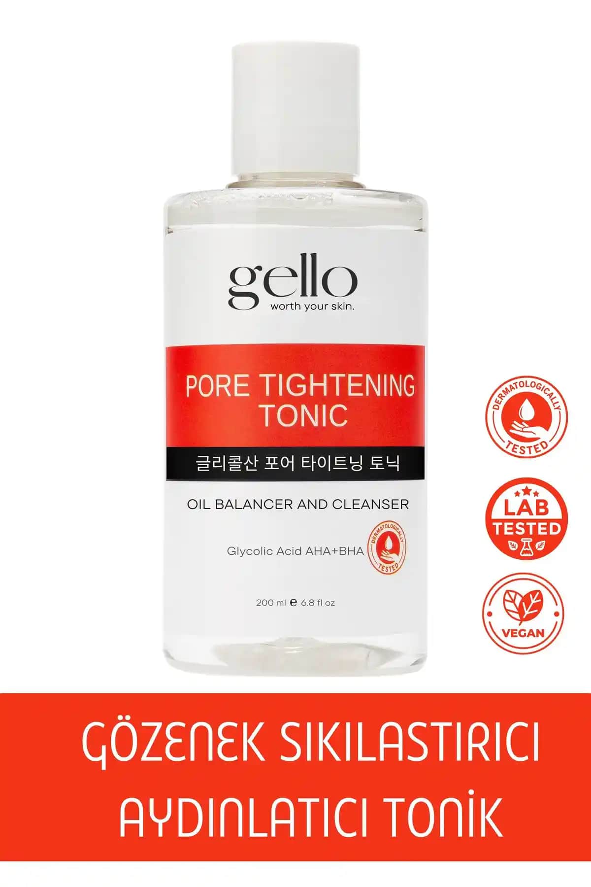 GELLÖ Ayınlatıcı ve Gözenek Sıkılaştırıcı Tonik: Cilt Sağlığı ve Güzelliği İçin Etkili Çözüm