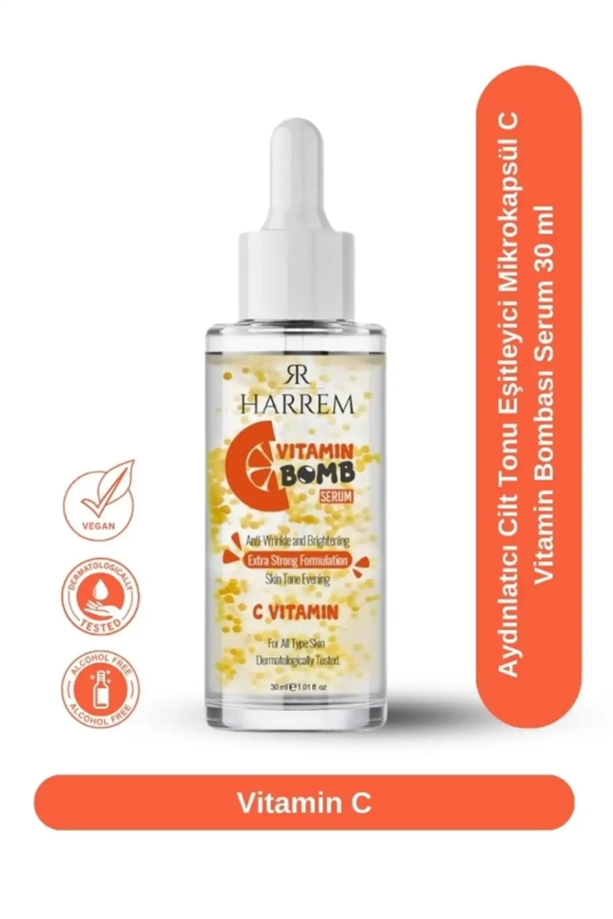 Genel Markalar Aydınlatıcı Cilt Tonu Eşitleyici Mikrokapsüllü C Vitamin Serumu