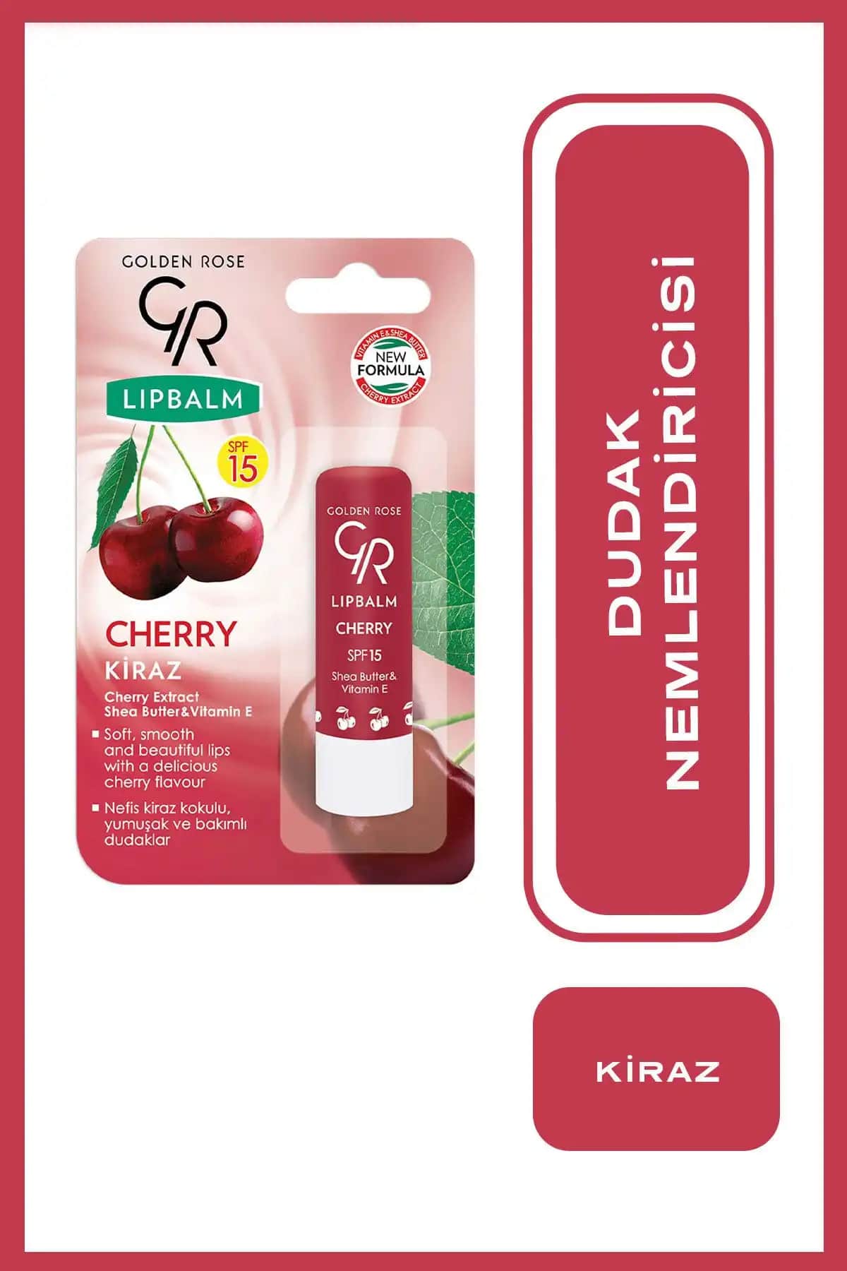 2025'te Dudak Bakımında Devrim: Golden Rose Lip Balm No: 07 Cherry