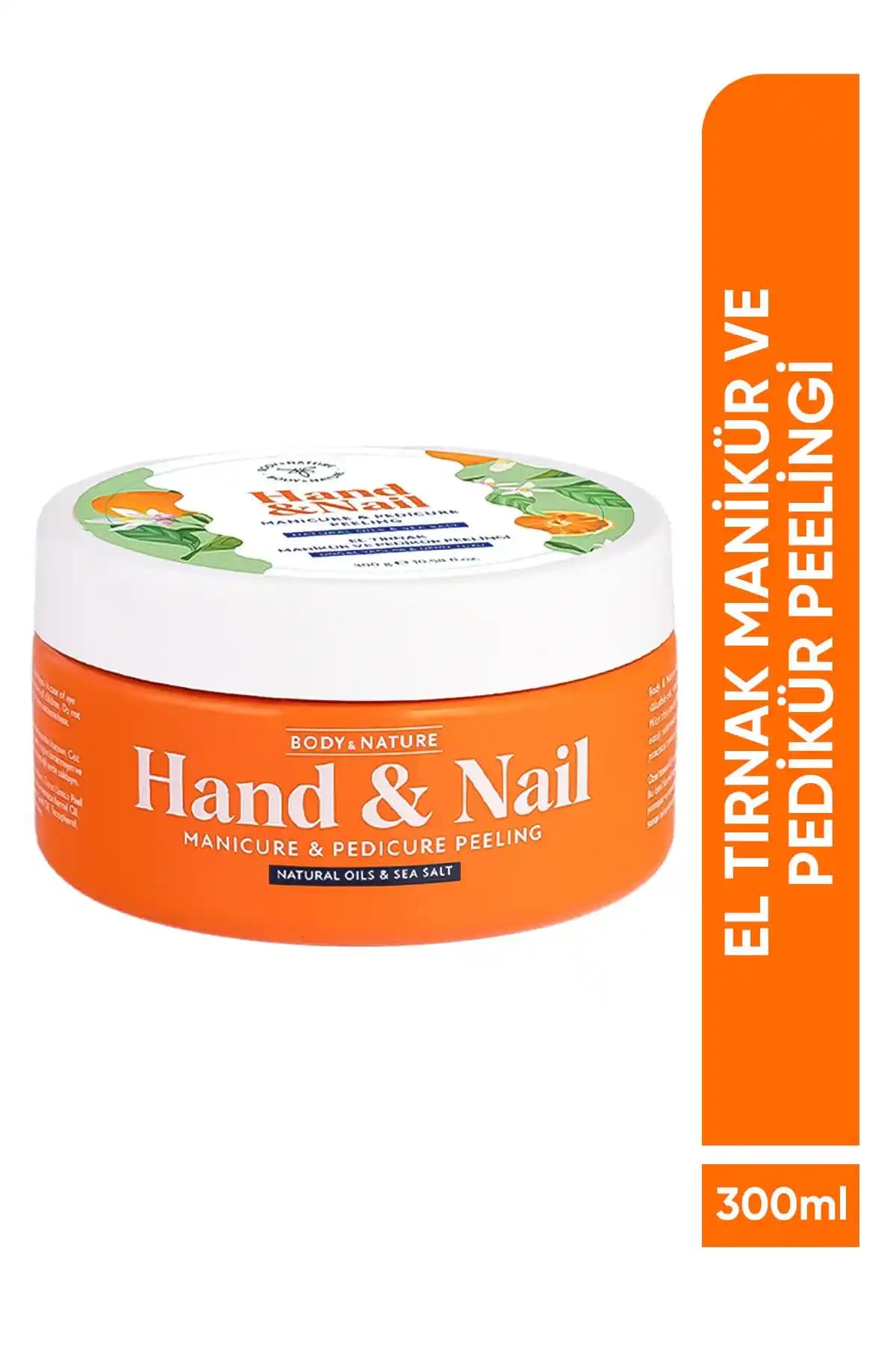 Görkito Body&Nature Hızlı ve Kolay El ve Ayak Peelingi 300 G Doğal İçeriklerle Bakım