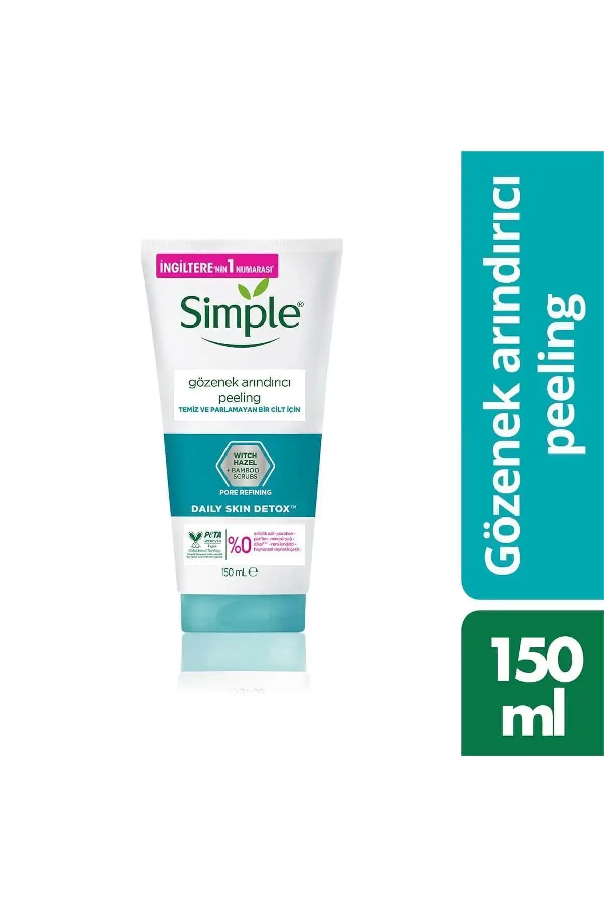 Günlük Cilt Detoksu ve Gözenekleri Arındıran Peeling Ürünü Analizi
