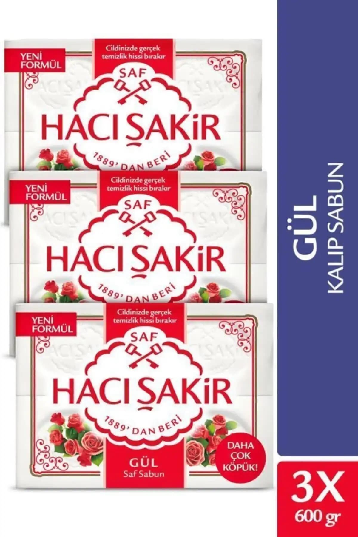 Hacı Şakir Gül Saf Kalıp Sabun: Doğallığın ve Geleneksel Temizliğin Sembolü