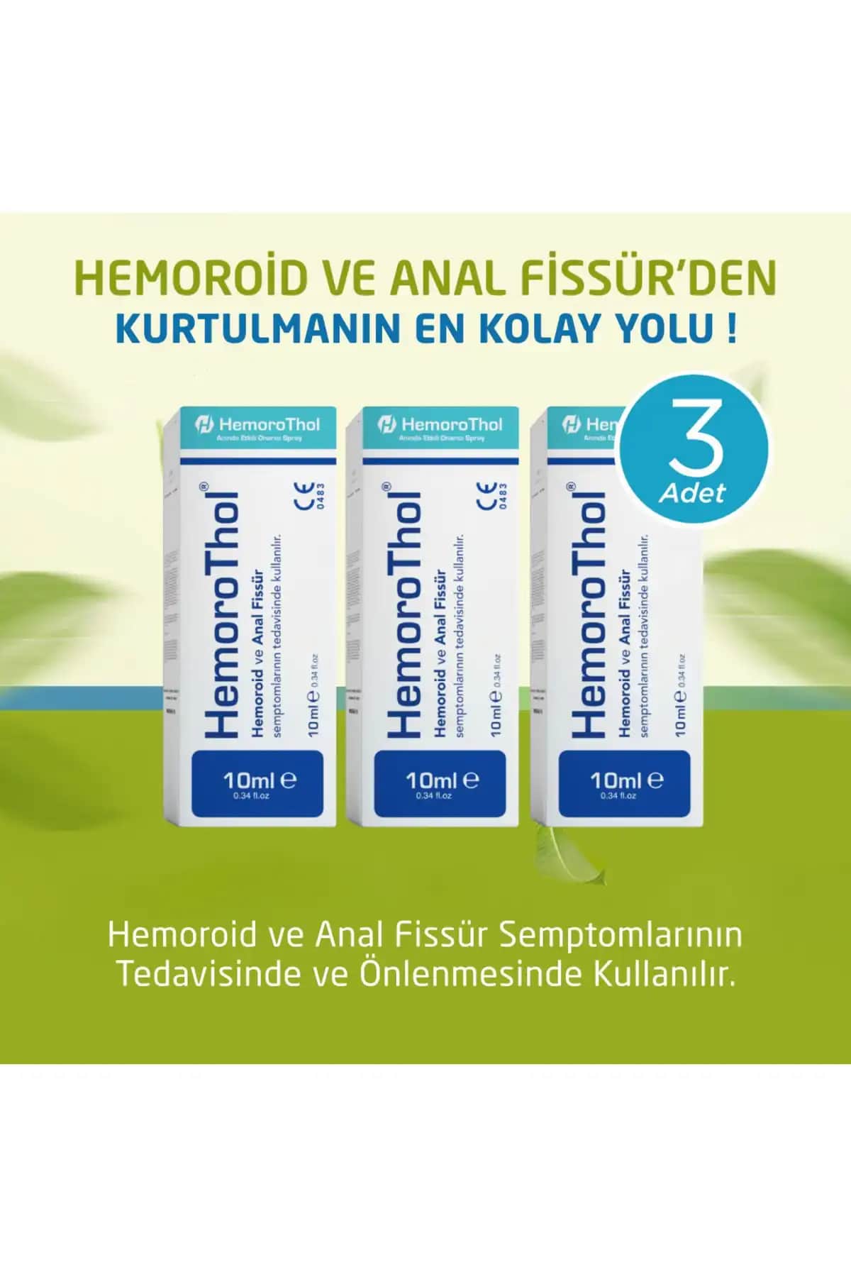 2025'te Hemoroid ve Anal Çatlaklarına Doğal Çözüm: HemoroThol Sprey