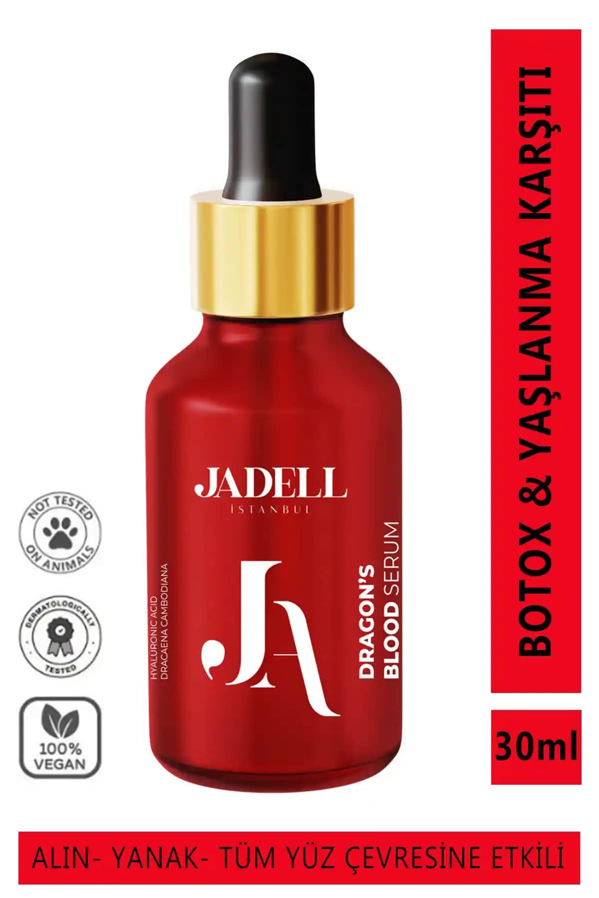 Jadell Botox Etkili Dragon's Facial Yüz Serumu: Cilt Gençleştirme ve Sıkılaştırıcı Çözüm