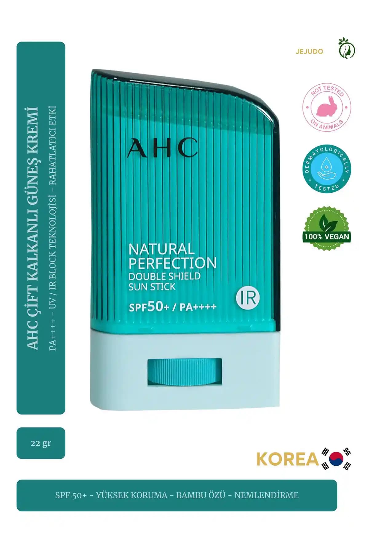 Jejudo A.h.c. Naturel Perfection Double Shield Sun Stick: Yüksek Koruma ve Kolay Uygulama Özellikleri