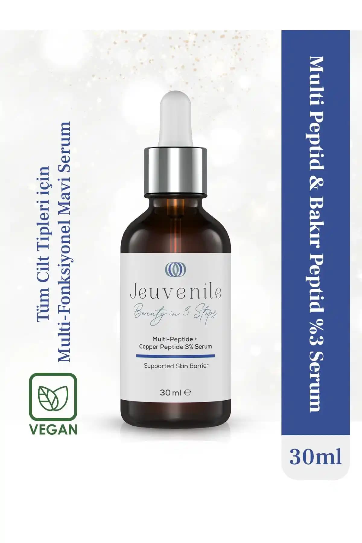 Jeuvenile Bakır Peptit %3 Serum ile Genç ve Sağlıklı Cilt Sağlamak için En İyi Tercih