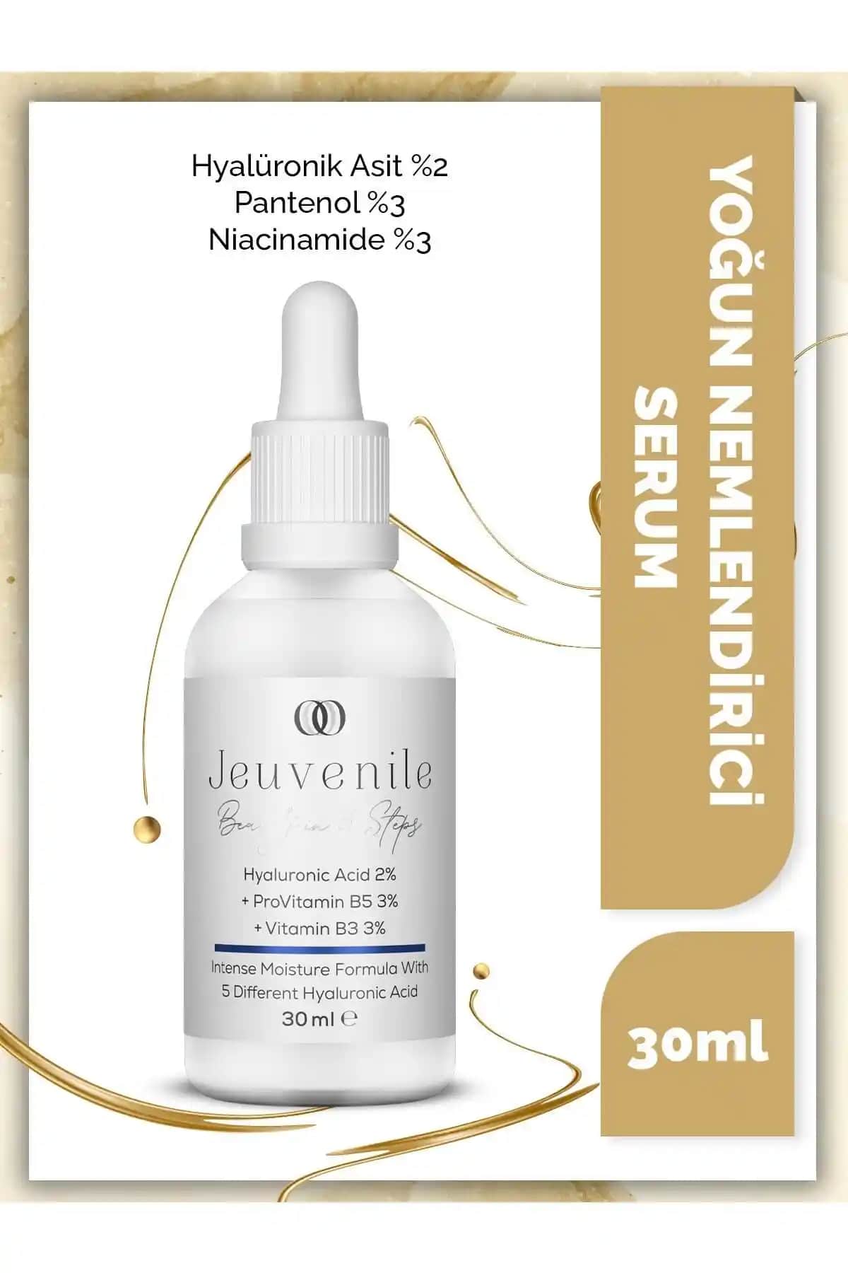 Jeuvenile Hyalüronik Asit %2 Serum: Yoğun Nemlendirme ve Cilt Dolgunlaştırma Çözümü