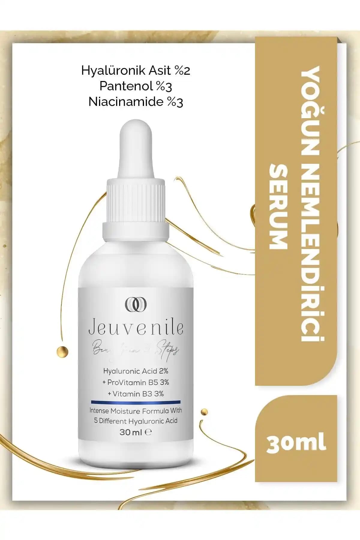 Jeuvenile Hyalüronik Asit %2 Serum: Yoğun Nemlendirme ve Cilt Dolgunlaştırma Çözümü