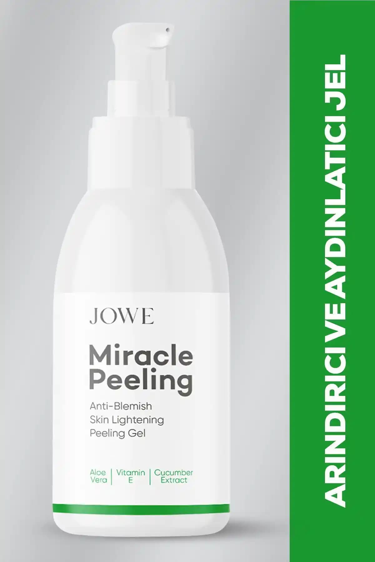 JOWE Miracle Peeling Jel ile Cilt Yenileme ve Gözle Görülen Parlaklık