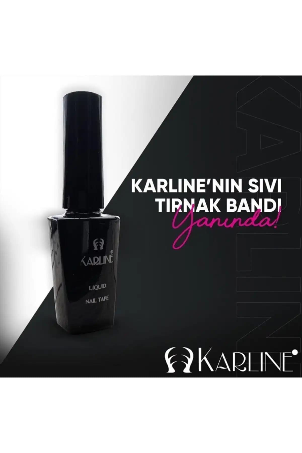 Karline Tırnak Bariyeri Oje Sürme Bandı 8ml Pratik ve Hassas Tırnak Koruma Çözümü