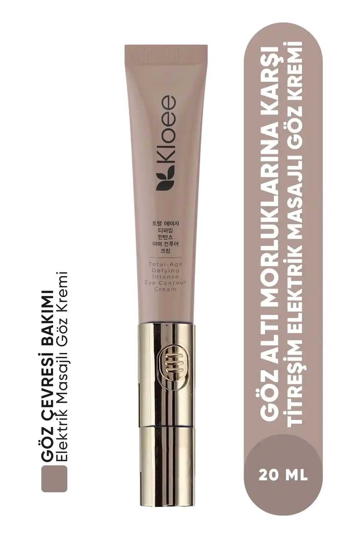 Kloee Yaşlanma ve Kırışıklık Karşıtı Elektrikli Göz Altı Kremi Analizi ve Kullanım Rehberi