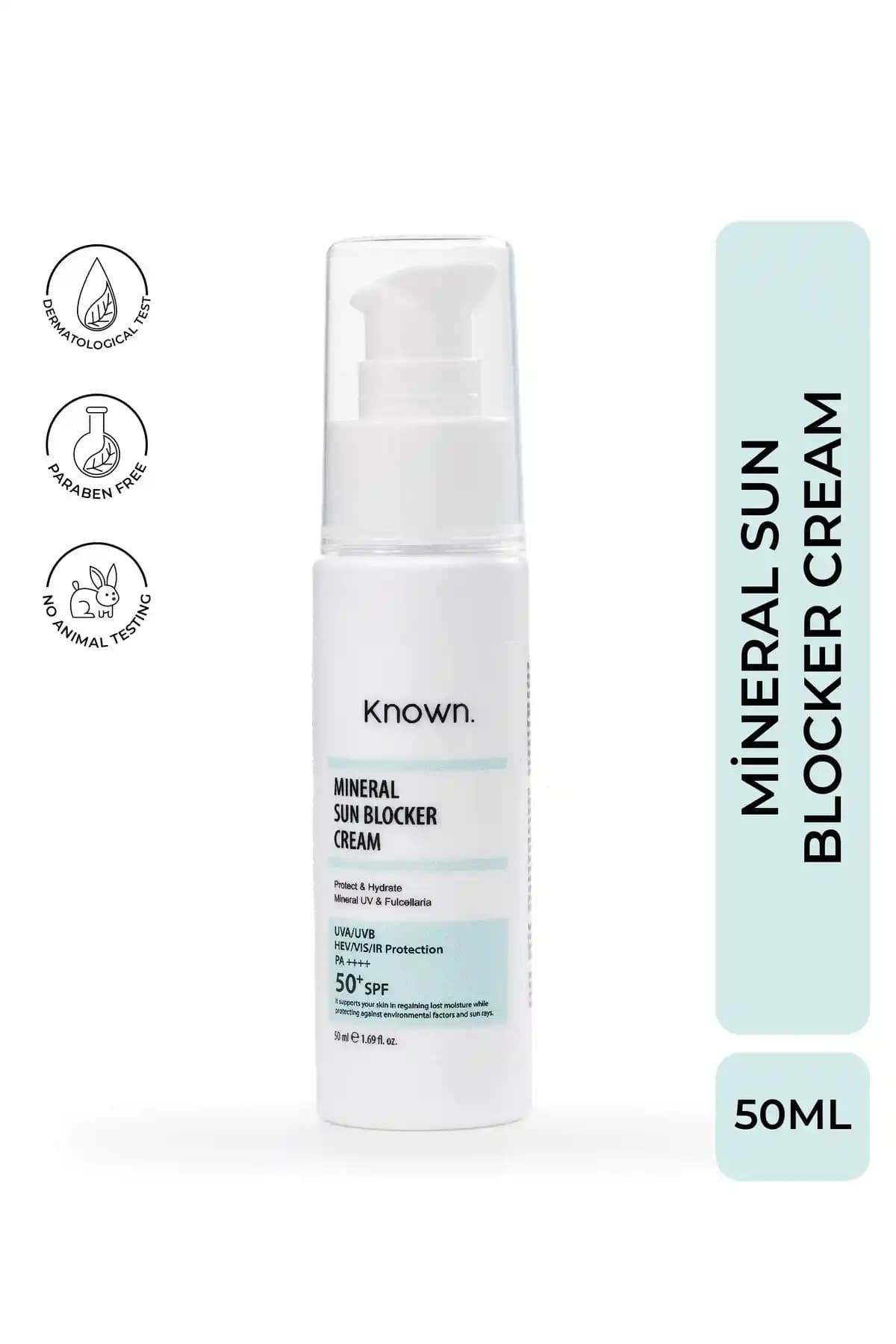 KNOWN. Mineralli Ultra Nemlendirici Güneş Koruyucu SPF 50+ incelemesi ve özellikleri