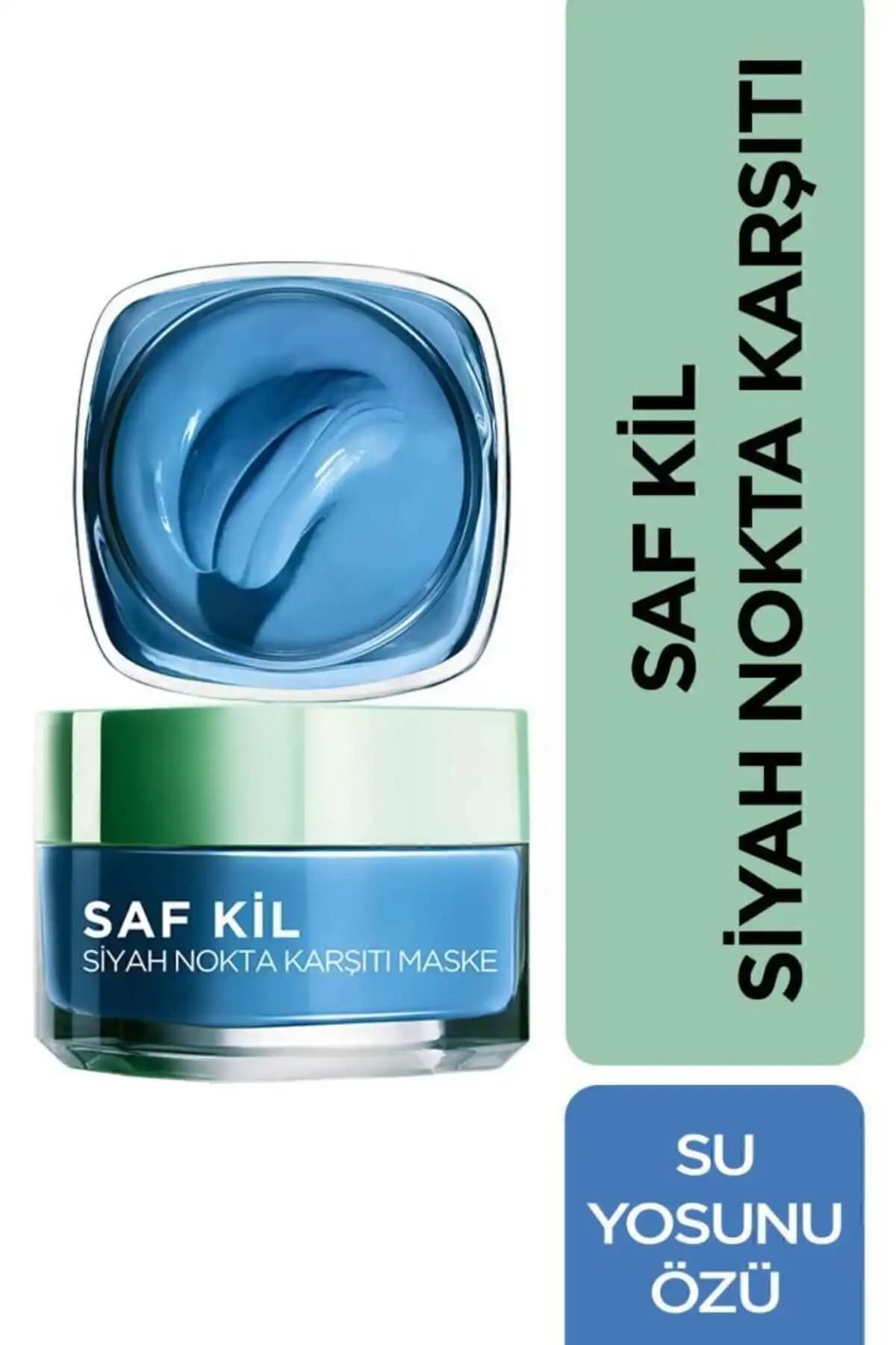 L'Oreal Paris Saf Kil Siyah Nokta Karşıtı Yüz Maskesi: Gözenekleri Temizleyen ve Parlatan Formül