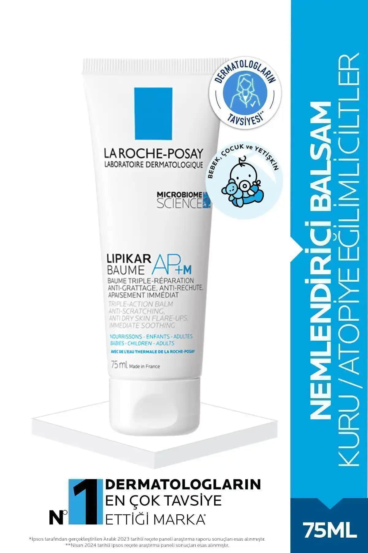 La Roche Posay Lipikar Ap+ M Nemlendirici Balm: Kuru ve Hassas Ciltler İçin Güvenilir Bakım Çözümü