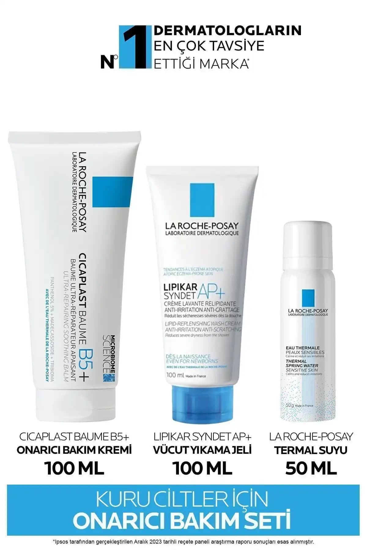 La Roche Posay Onarıcı Cilt Bakım Seti: Kuru ve Hassas Ciltler İçin Güvenilir Çözüm