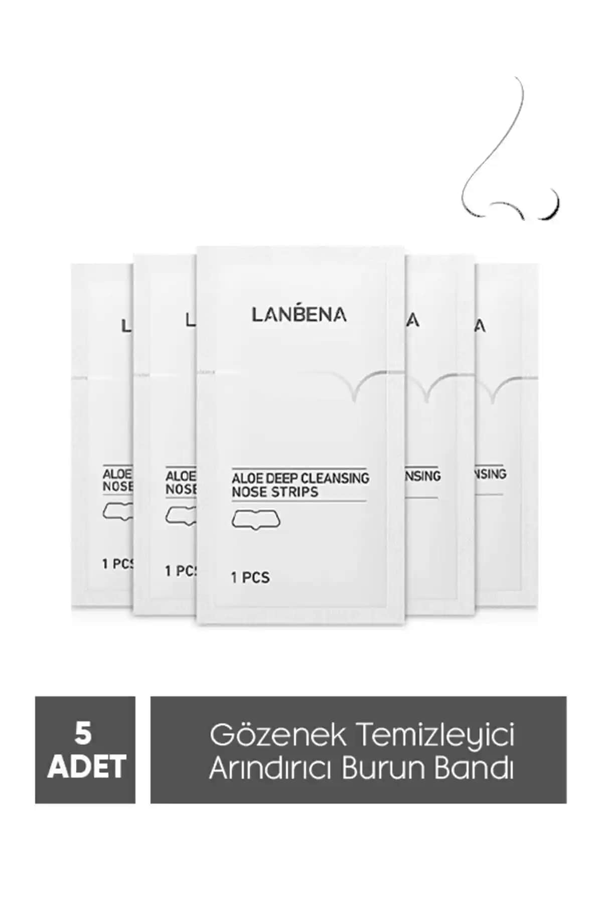 LANBENA Siyah Nokta Burun Bandı: Gözenekleri Arındırıcı ve Temizleyici Çözüm
