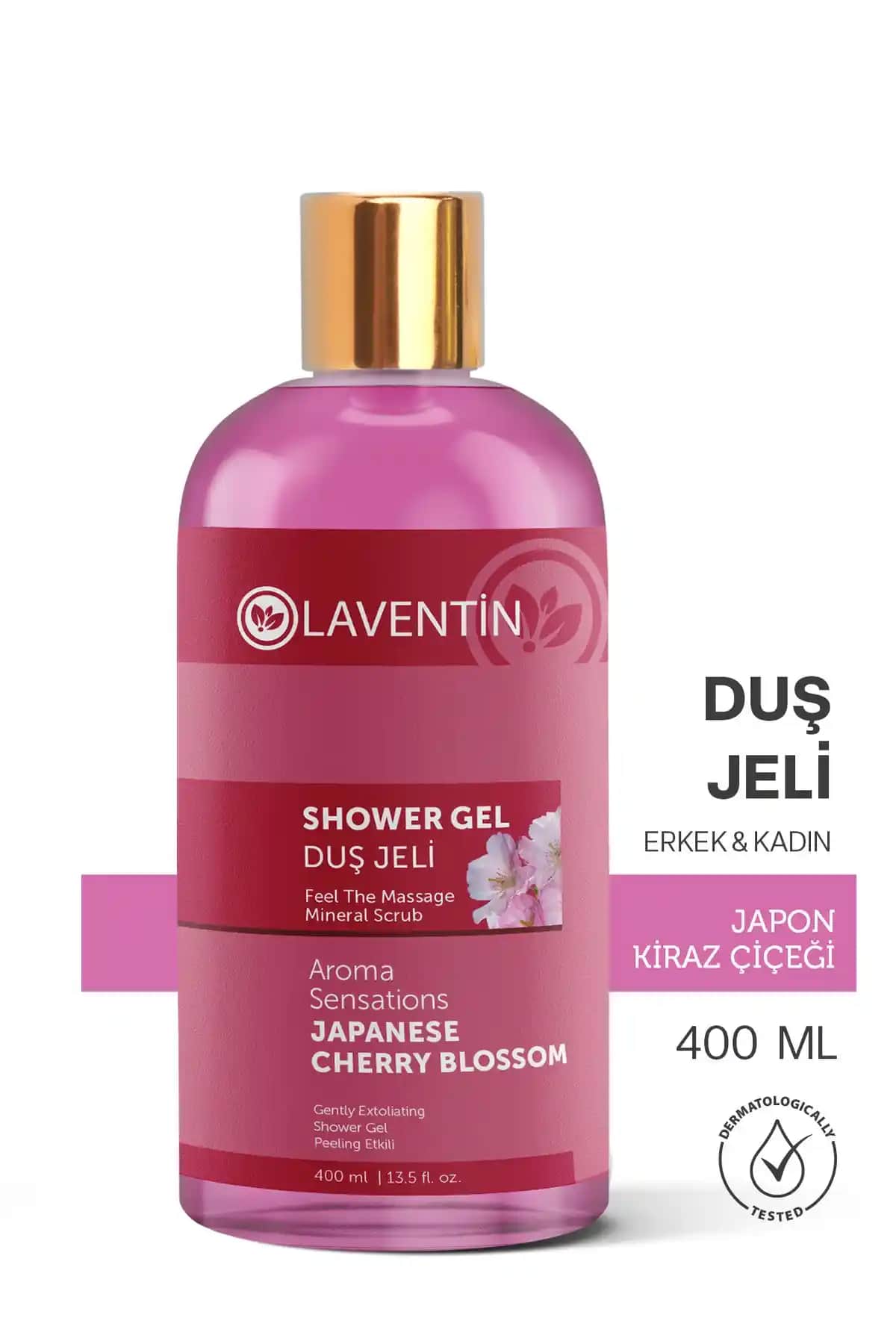 Laventin Japon Kiraz Çiçeği Duş Jeli: Doğal ve Ferahlatıcı Cilt Temizliği İçin İdeal