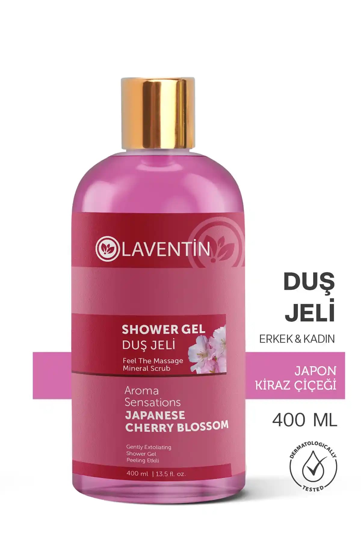 Laventin Japon Kiraz Çiçeği Duş Jeli: Doğal ve Ferahlatıcı Cilt Temizliği İçin İdeal