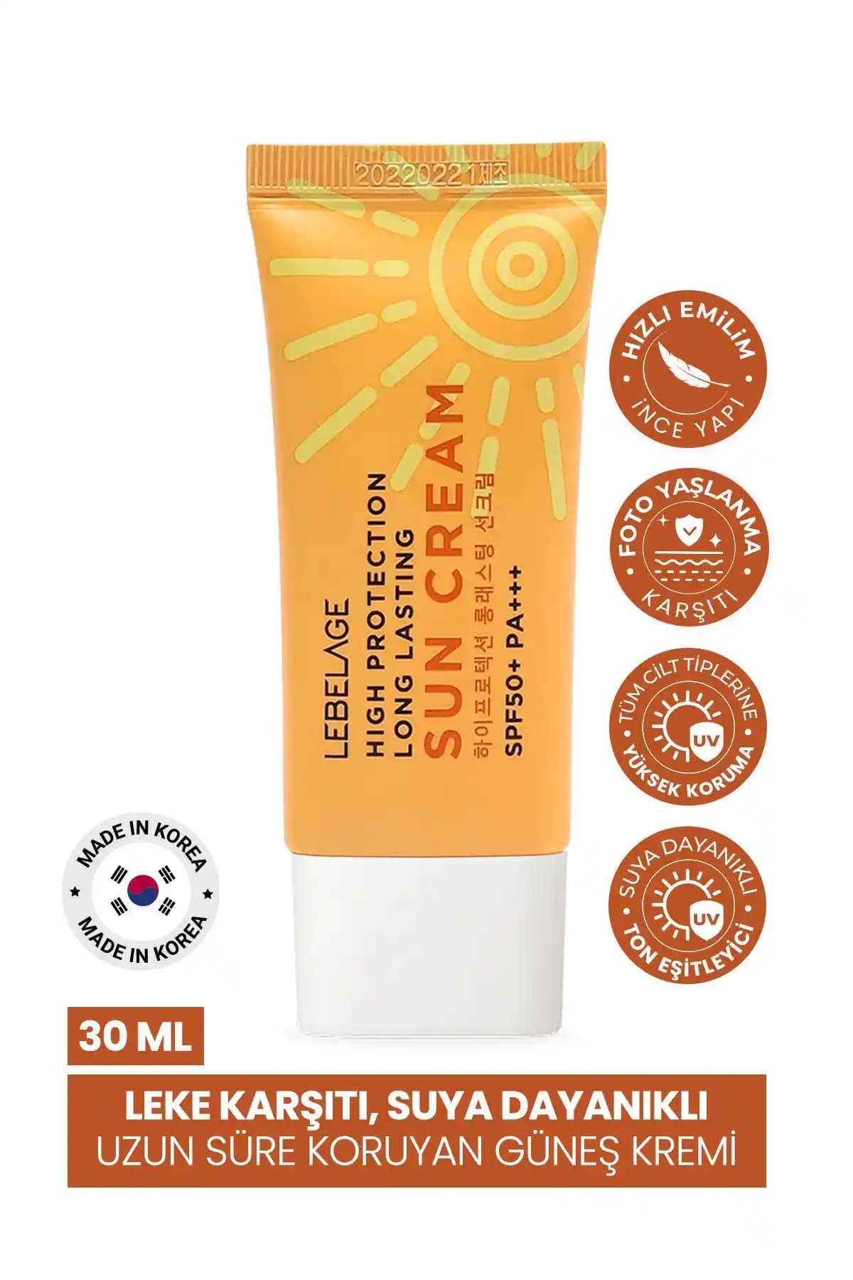 Lebelage Leke Karşıtı ve Suya Dayanıklı Güneş Kremi SPF 50+ Pa+++ İncelemesi