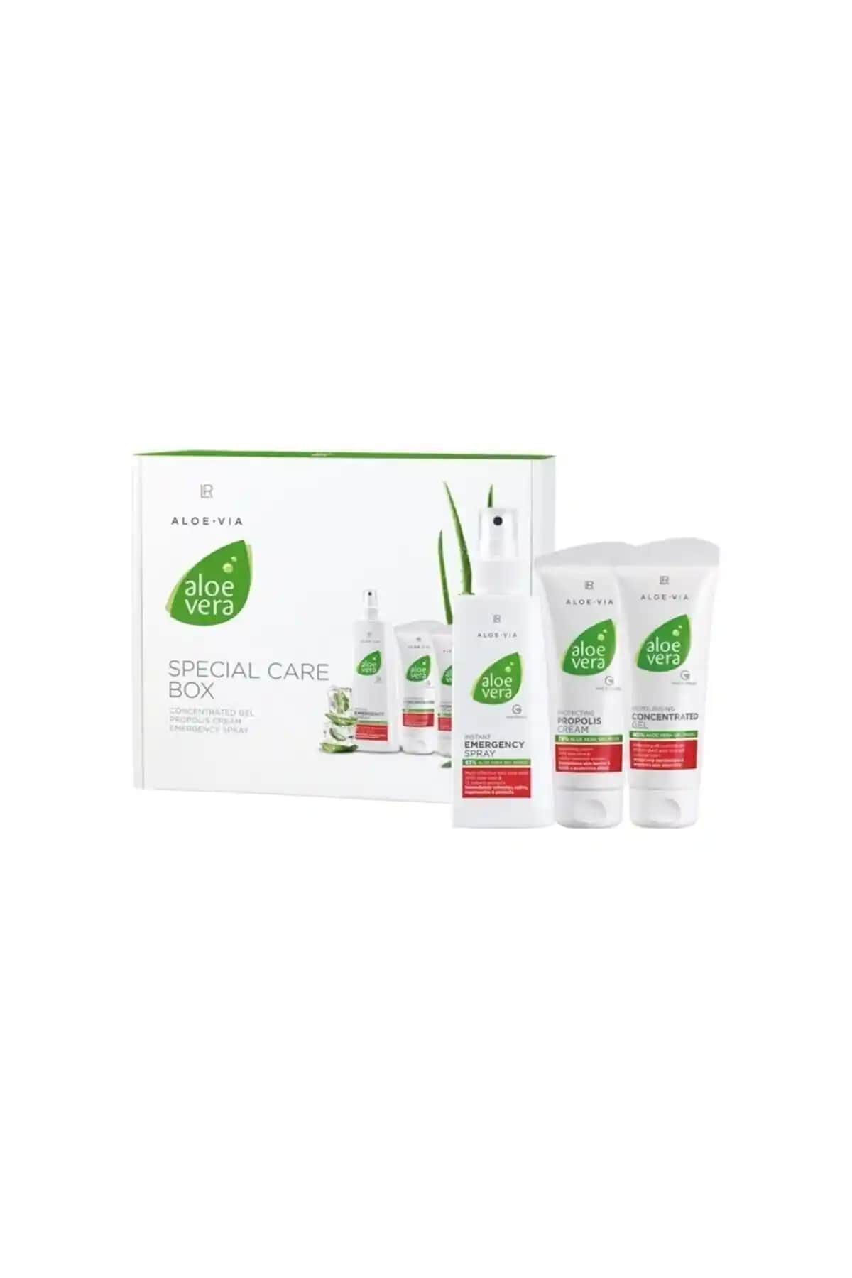 LR Aloe Via Aloe Vera Special Care Box Çok Amaçlı ve Doğal Cilt Bakım Seti
