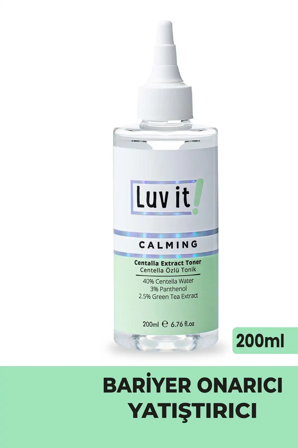 Luv it! Centella Özlü Tonik ile Hassas ve Nemli Cilt Bakımı İçin Günlük Çözüm