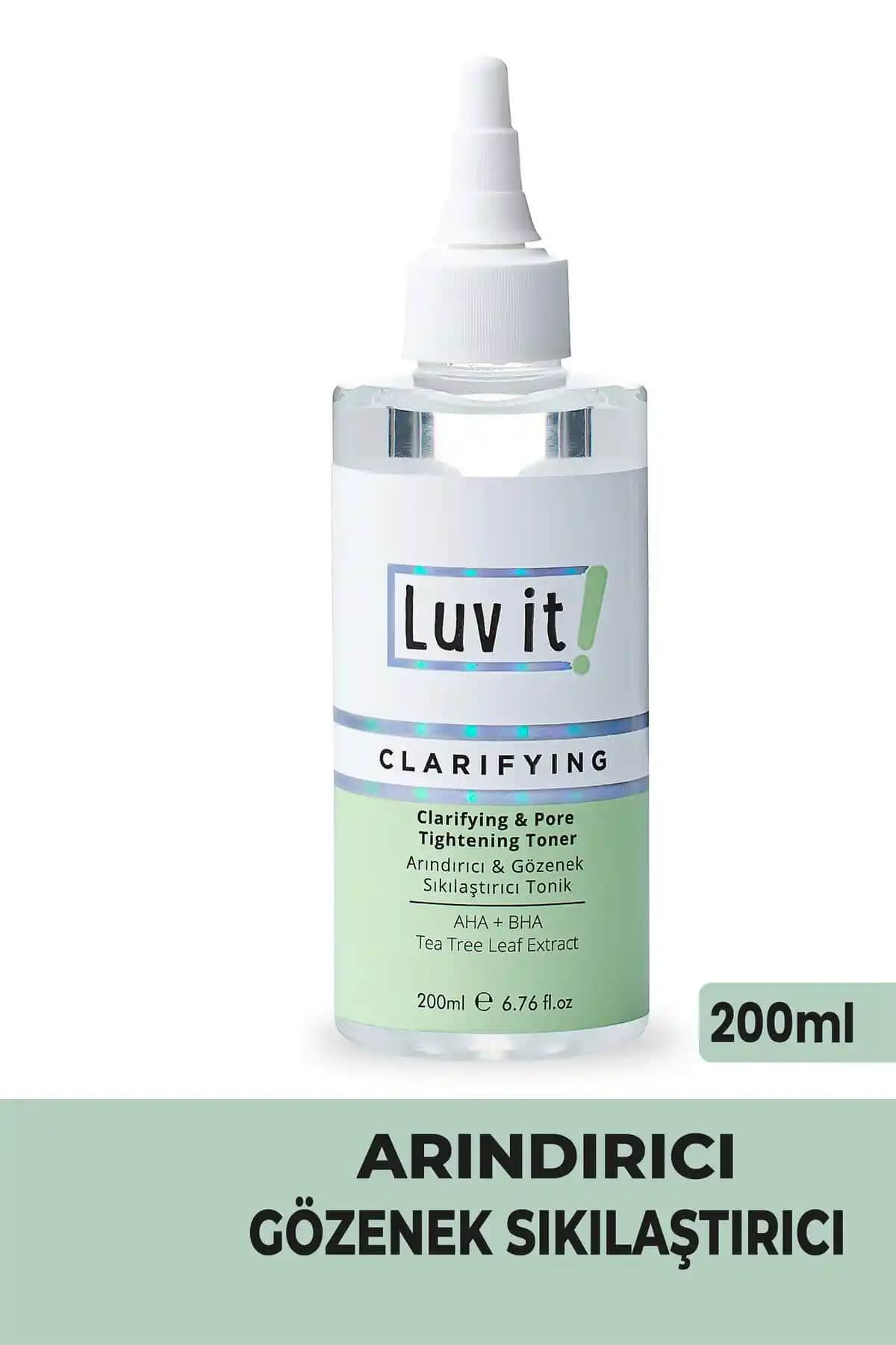 Luv it! Salisilik ve Glikolik Asit İçeren Gözenek Sıkılaştırıcı Tonik Ürün Tanıtımı