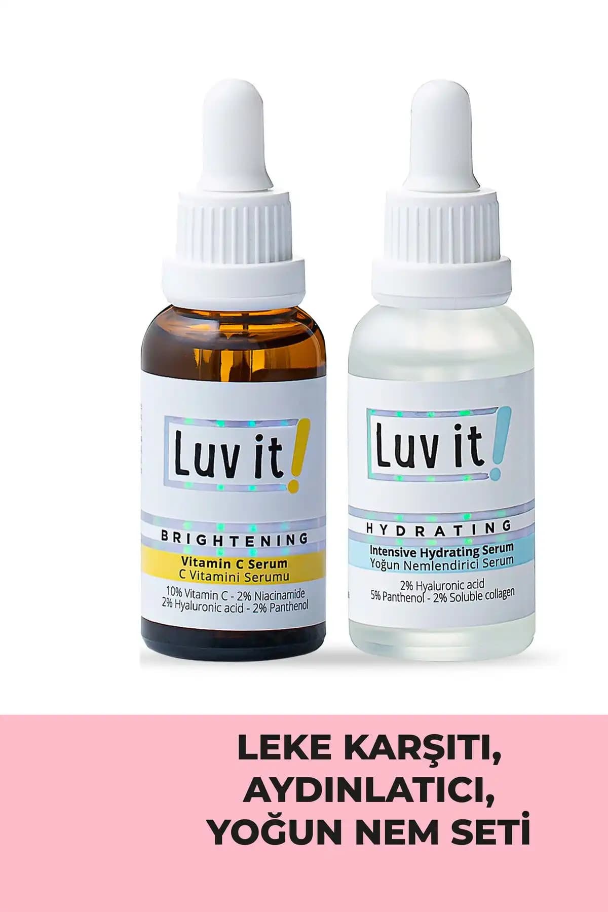 Luv it! Yoğun Nemlendirici ve C Vitamini Serumu ile Cilt Bakımında Yeni Dönem