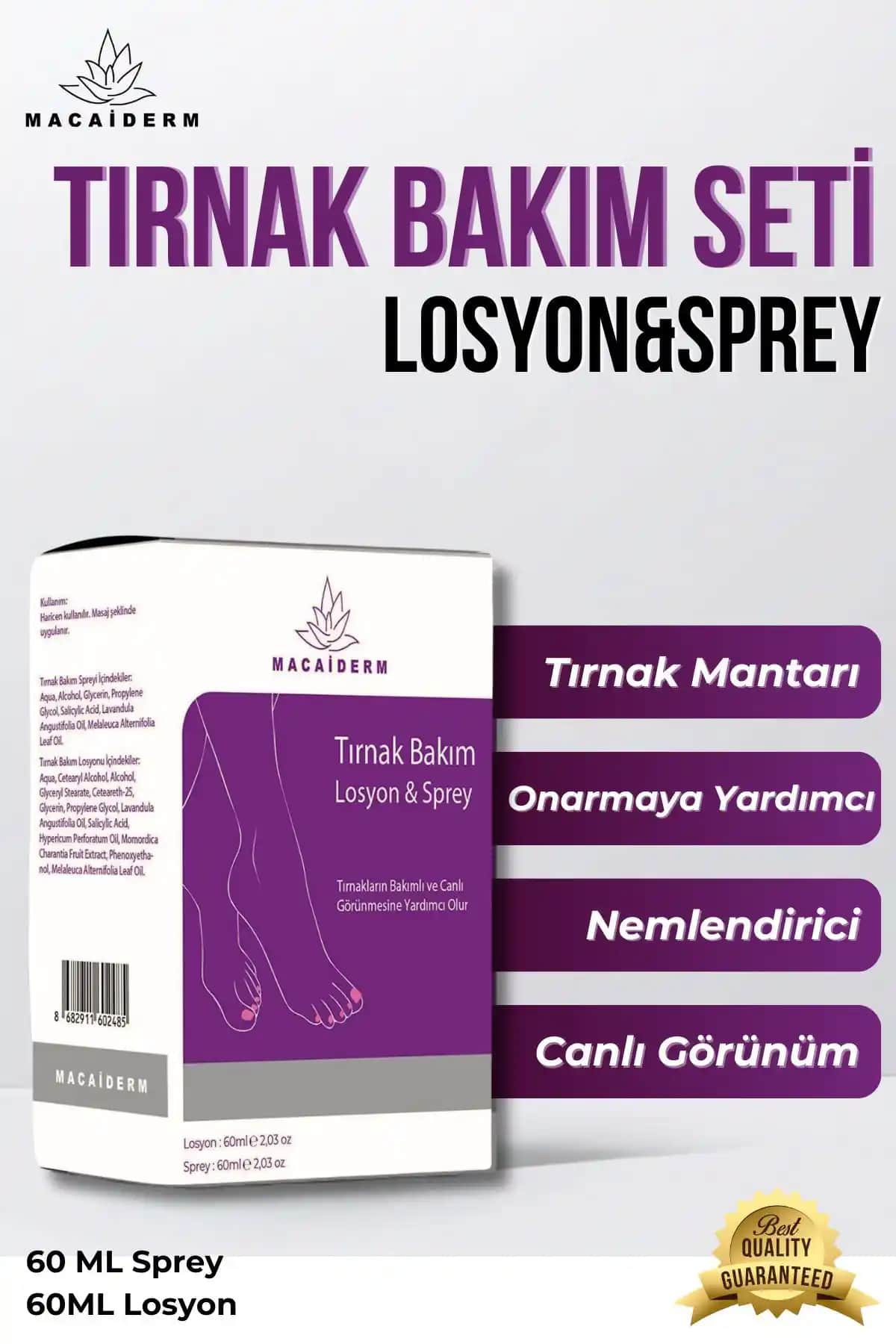 2025'te Ayak Sağlığınızda Devrim: Macaiderm Tırnak Mantar Setiyle Tanışın