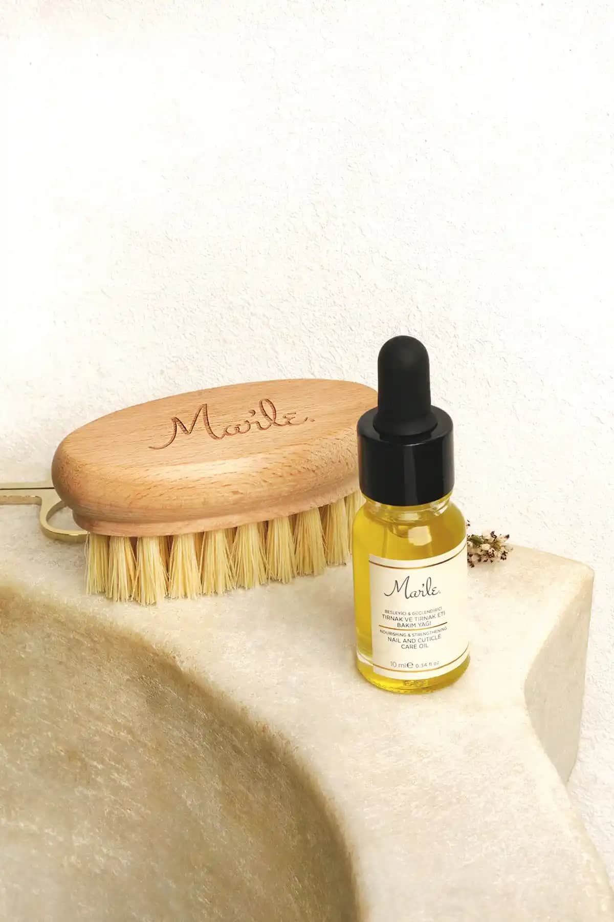 Mar’le %100 Doğal Tırnak Bakım Seti Güçlendirici ve Parlaklık Veren Doğal Çözüm