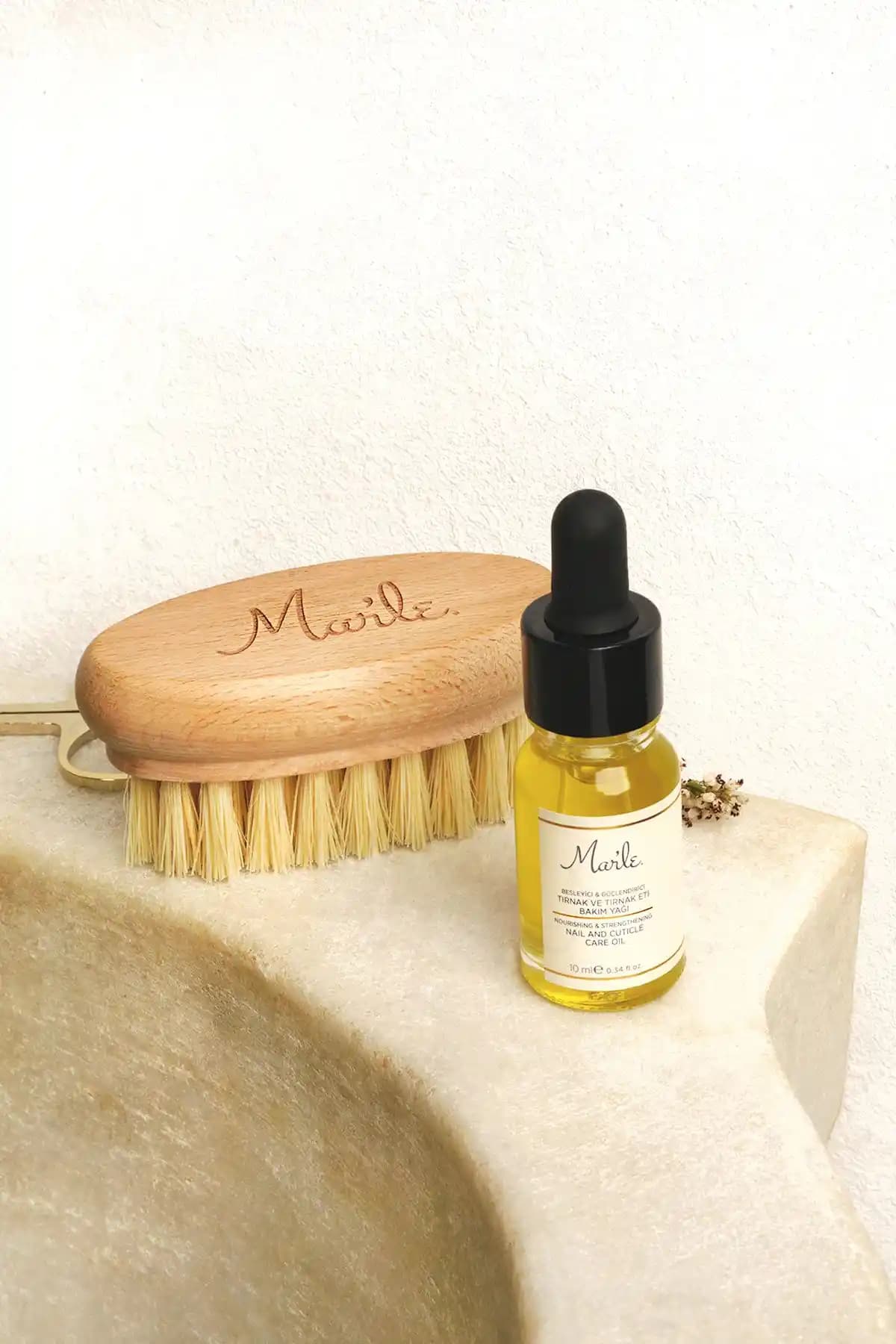 Mar’le %100 Doğal Tırnak Bakım Seti Güçlendirici ve Parlaklık Veren Doğal Çözüm