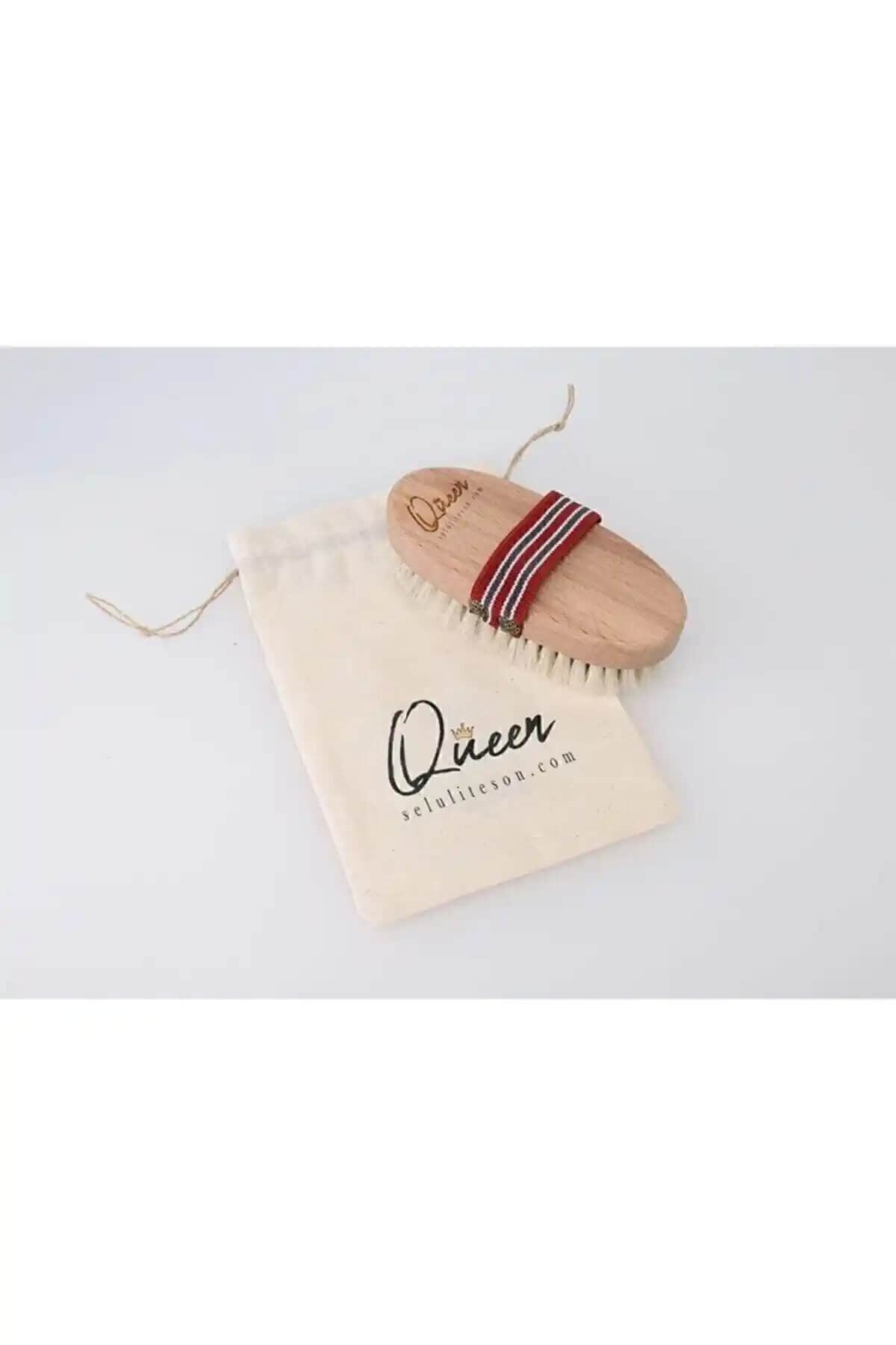 Medusa Queen %100 Doğal At Kılı Selülit Fırçası Cilt Yenileme ve Selülit Azaltma