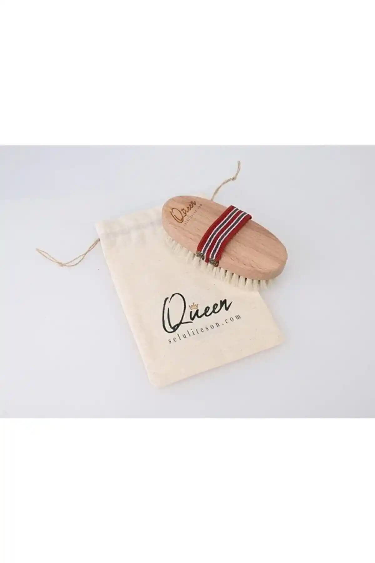 Medusa Queen %100 Doğal At Kılı Selülit Fırçası Cilt Yenileme ve Selülit Azaltma