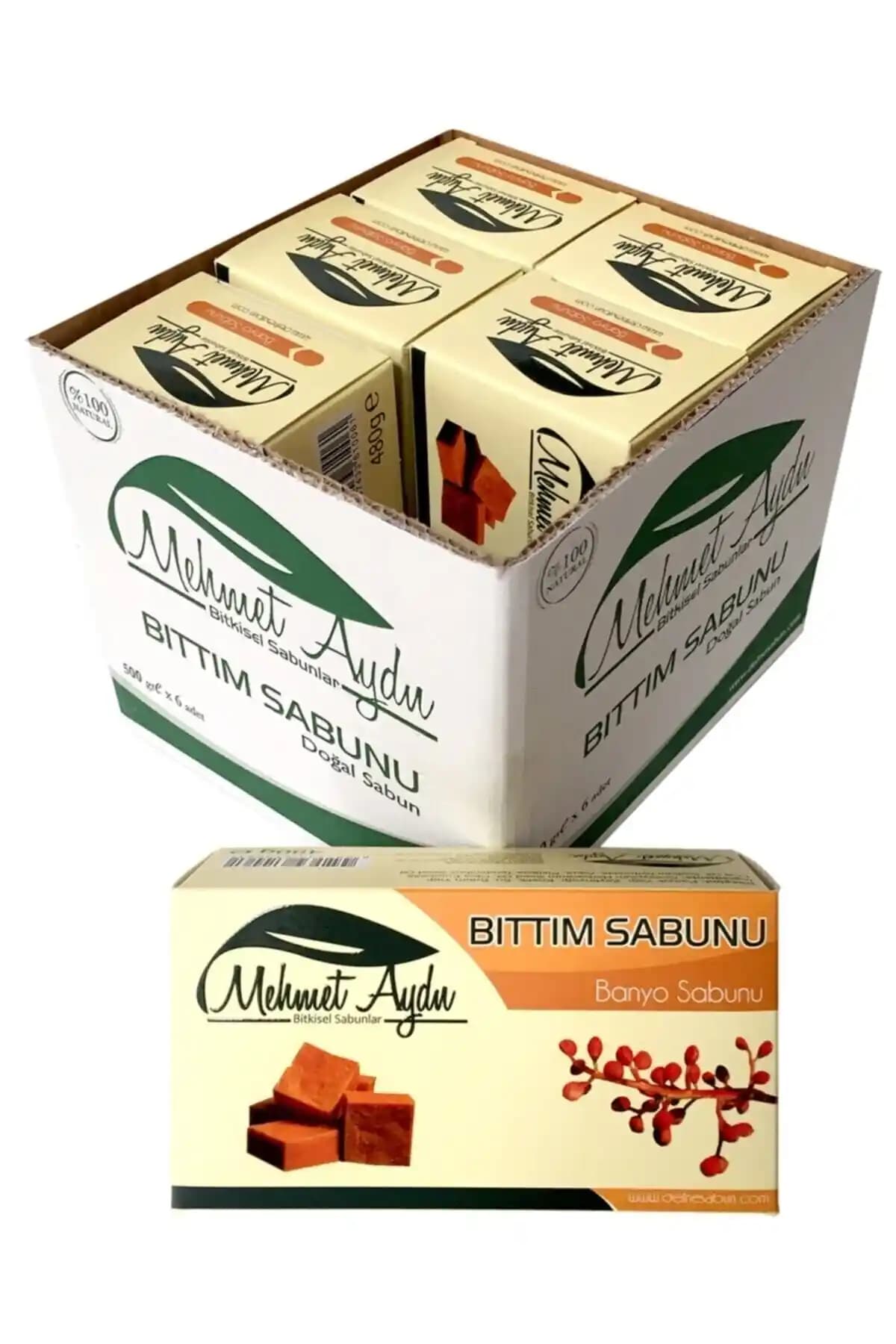 Mehmet Aydın 480g Bıttım Sabunu Koli Doğal ve Çok Yönlü Temizlik ve Bakım Ürünü