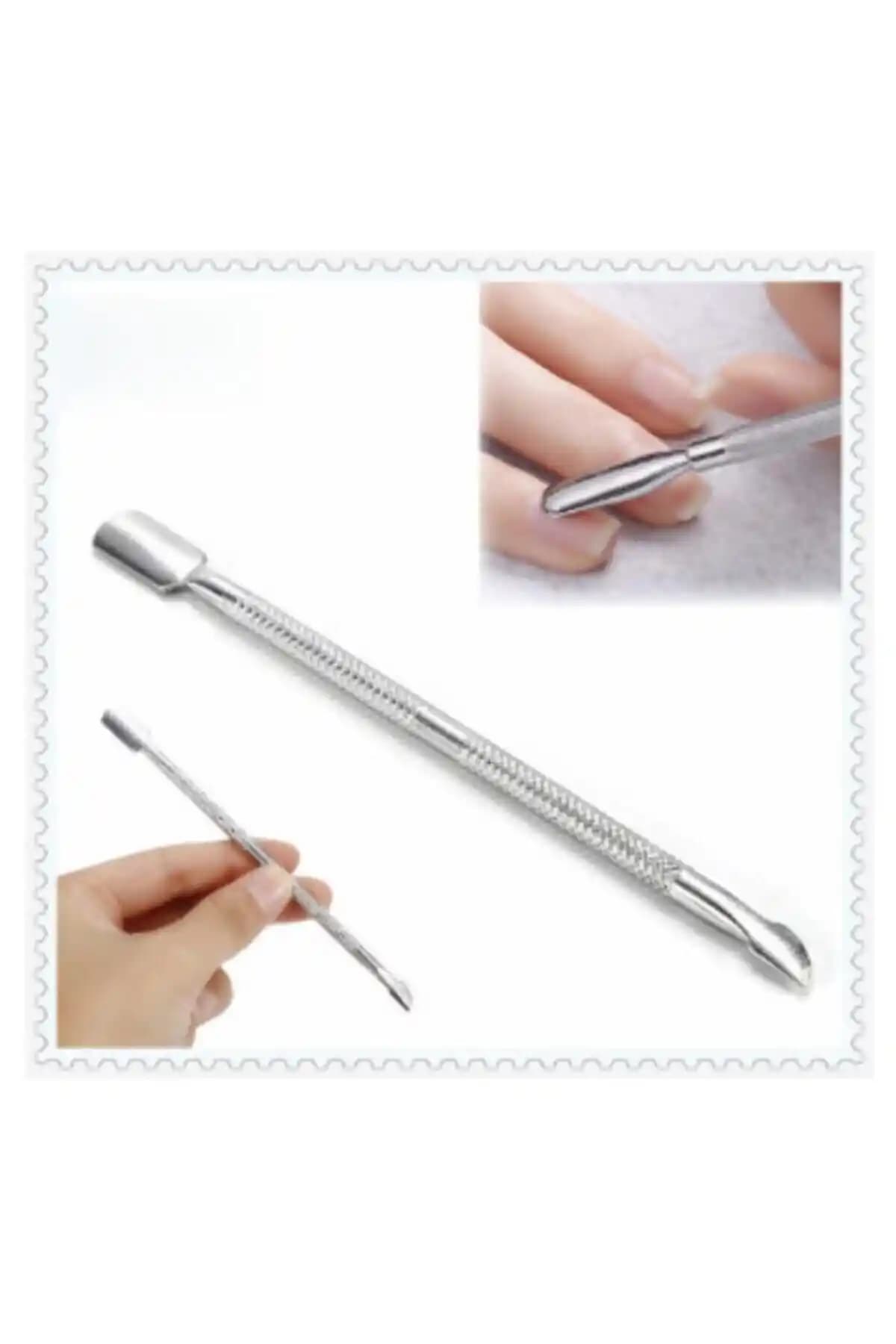 Metal Kronk Tırnak Itici ve Temizleme Kiti Profesyonel ve Ev Kullanımı İçin Uygun